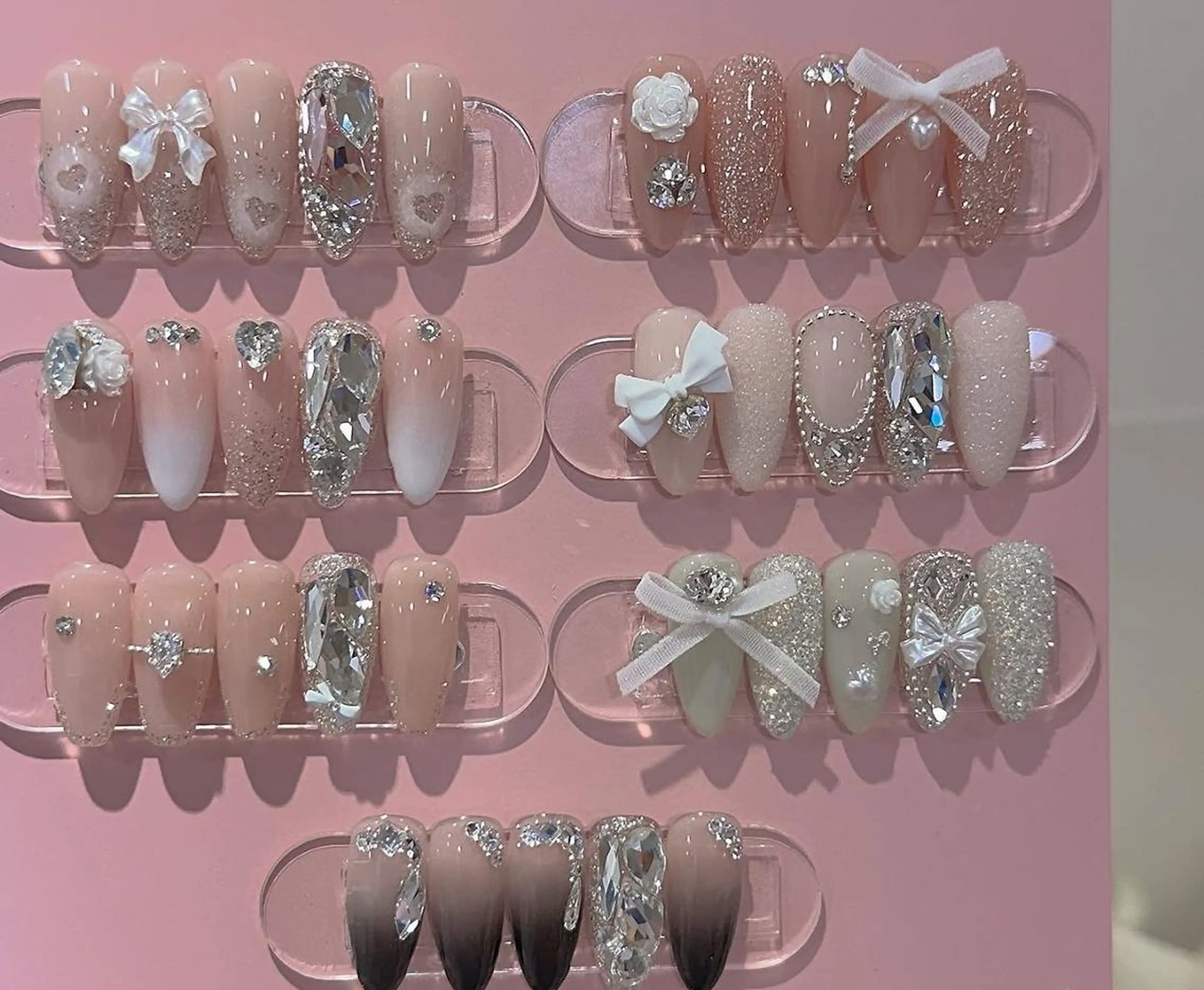 ネイル ハンドネイル 💜ワンホンネイル ナインカラット💎のネイルデザイン