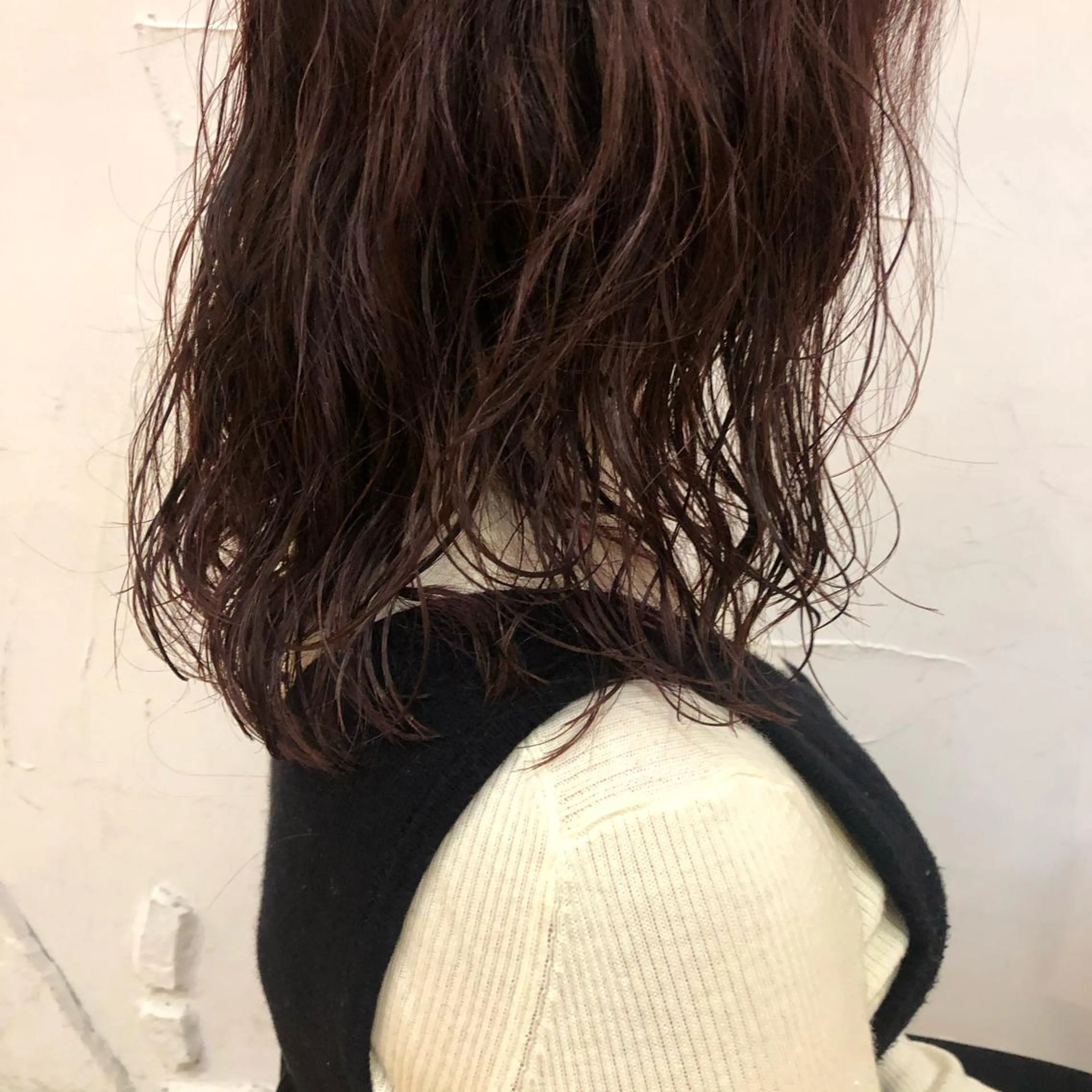 ミディアム パーマ qpula所属・qpula misuzuのヘアスタイル