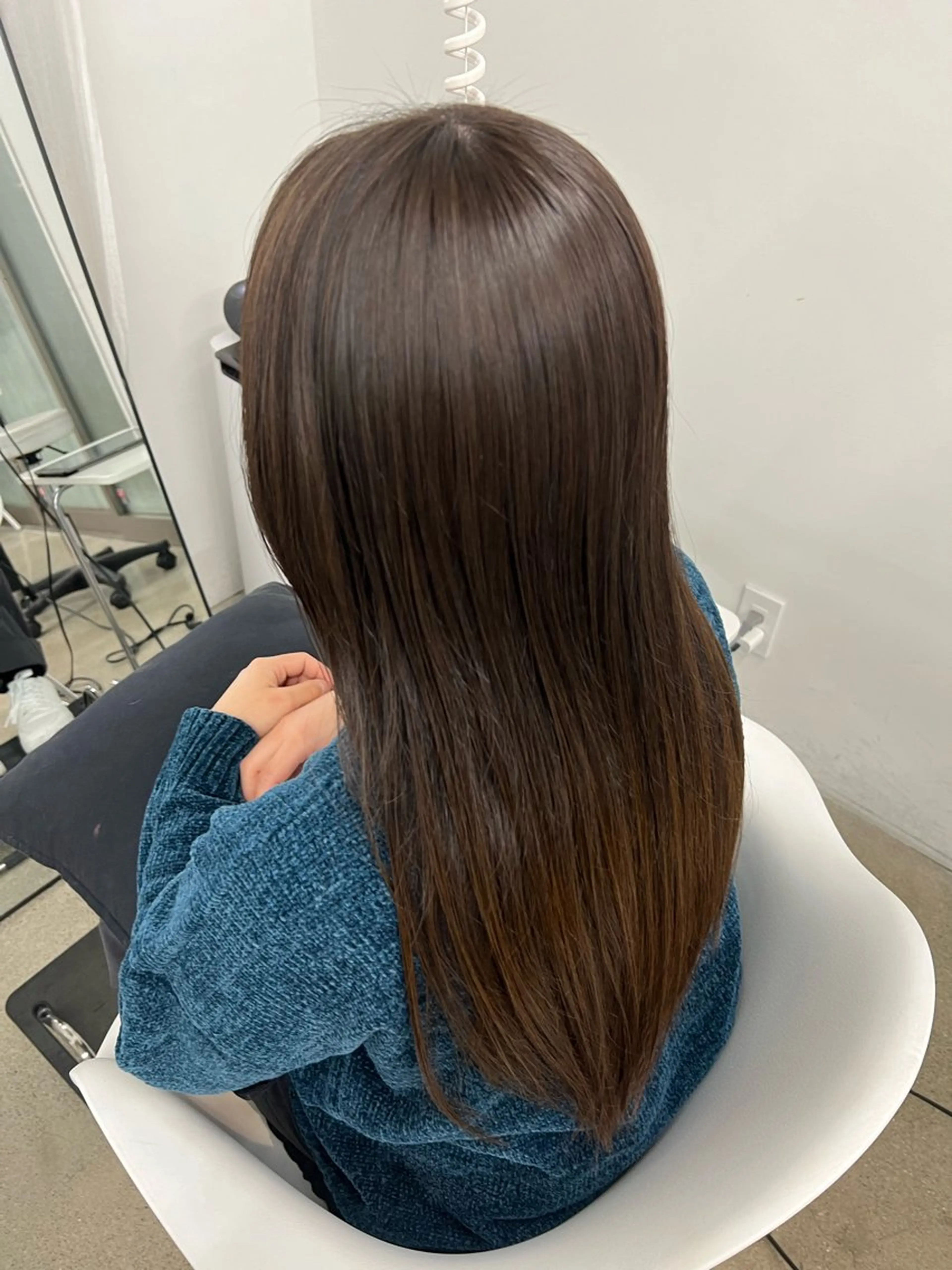 ロング ヘアカラー トリートメント build所属・秋山 花音のヘアスタイル