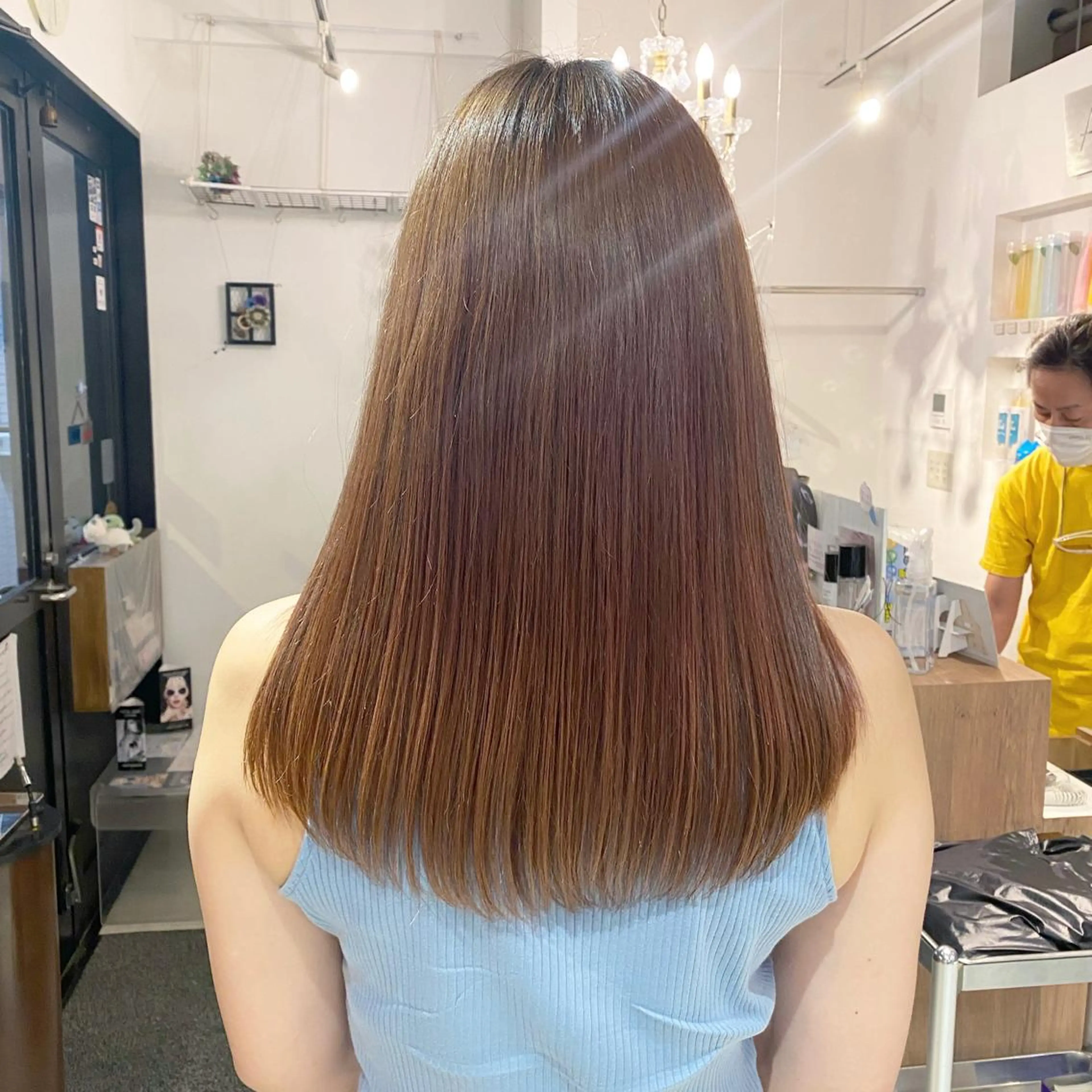 ロング 髪質改善 ロング トリートメント 酸熱トリートメント ASILE（アジール）所属・髪質改善講師 安東駿介のヘアスタイル