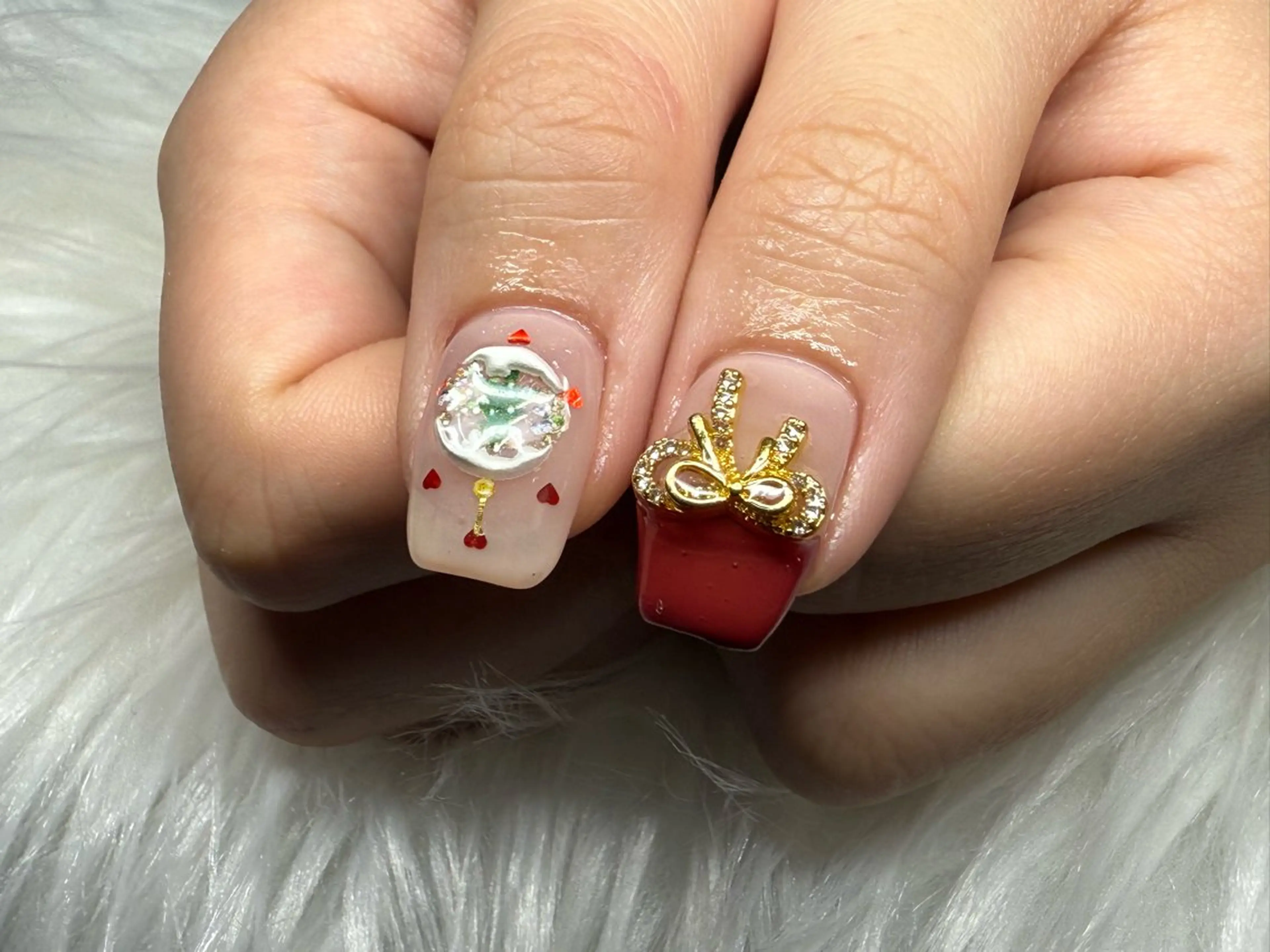 ネイル 持ち込み 上原 小夏のネイルデザイン