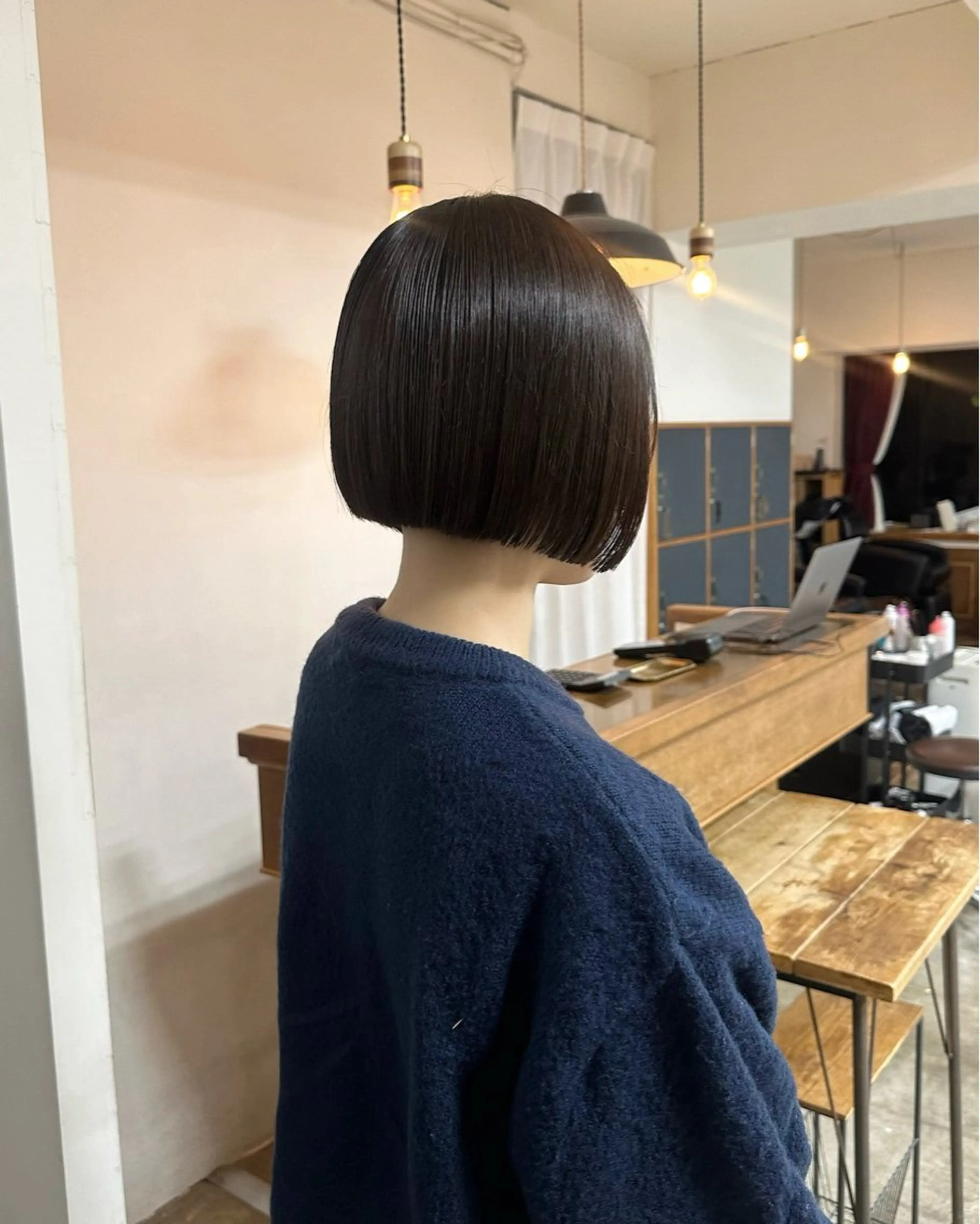 ショート ボブ NAGISA 🎀カットモデル🎀のヘアスタイル
