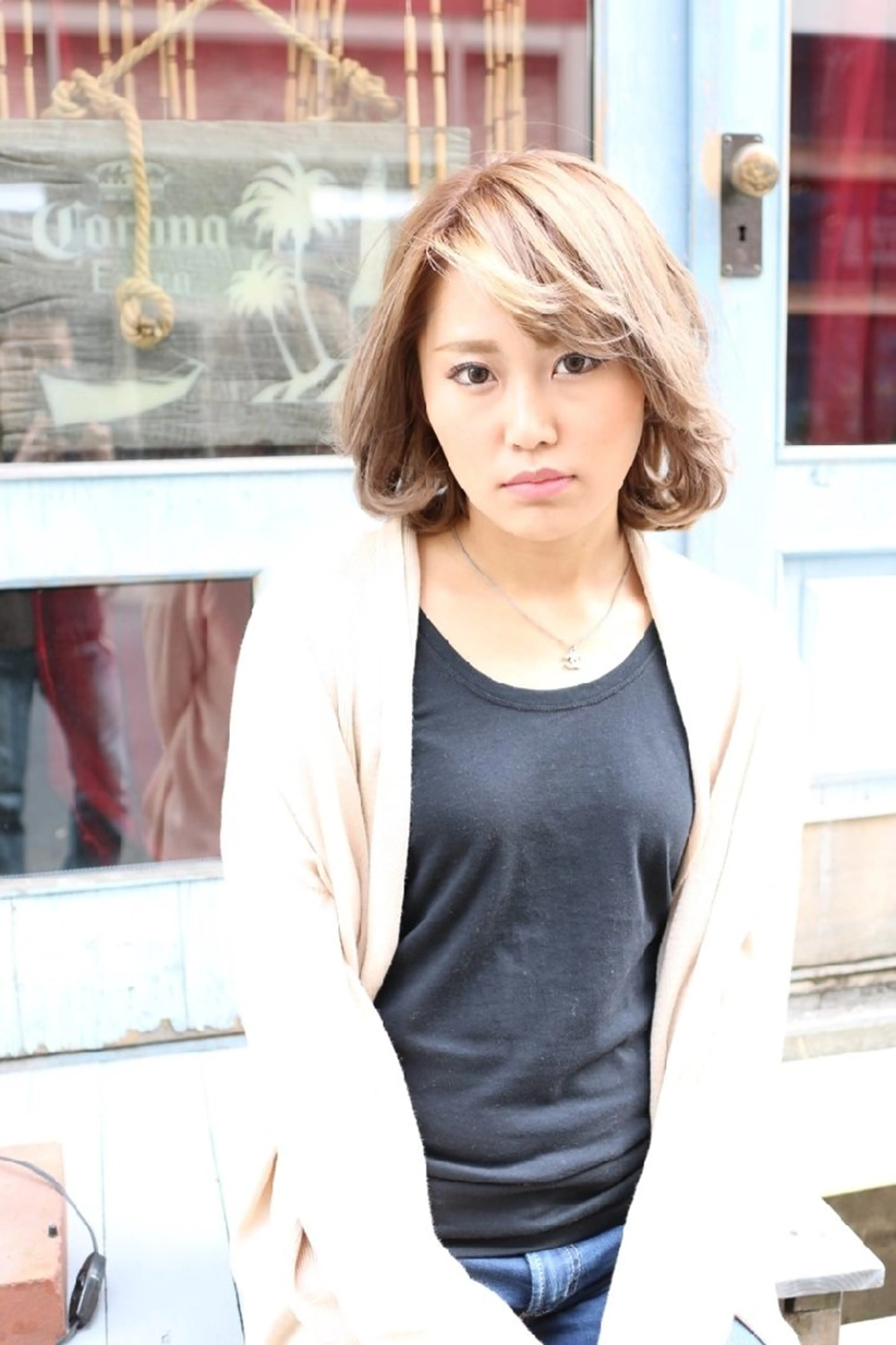 ミディアム カット ヘアカラー トリートメント LE'CIEL所属・前田 あきひろのヘアスタイル