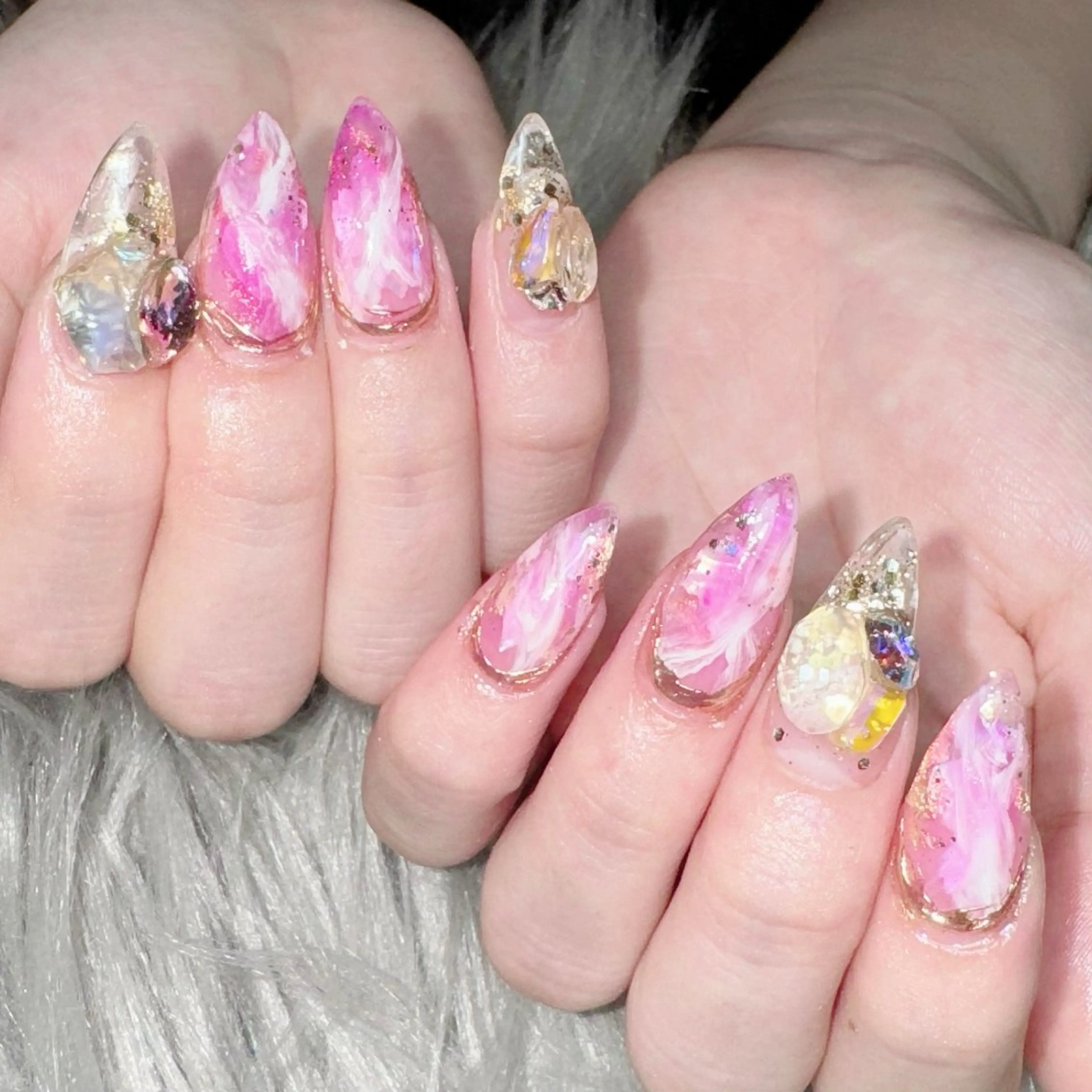 ネイル ハンドネイル ネイルサロンfeel茂原店所属・Feel ‪‪☺︎‬Yuriaのネイルデザイン