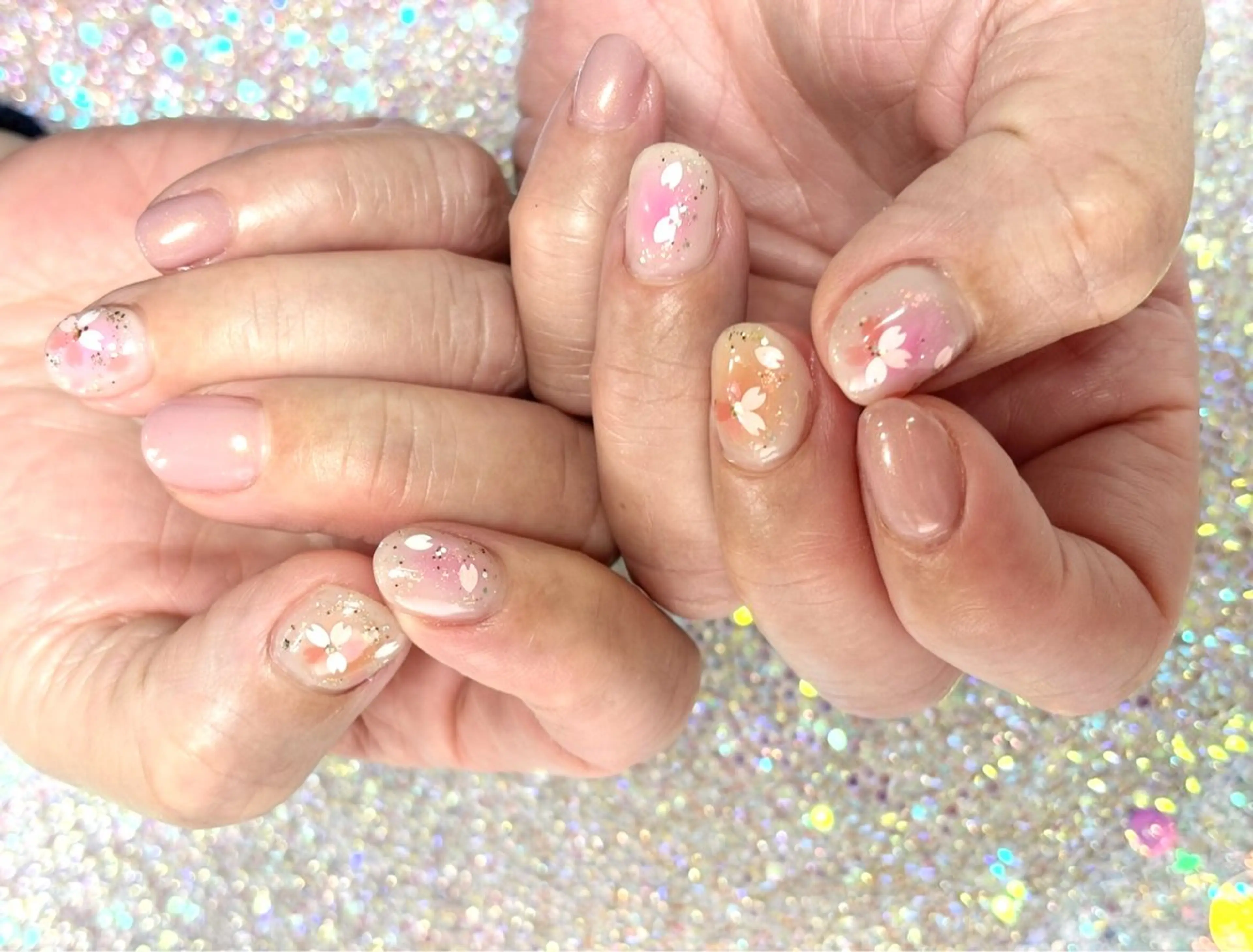 ネイル 春ネイル Nail&Spa SeaGlass所属・SeaGlass tomoのネイルデザイン