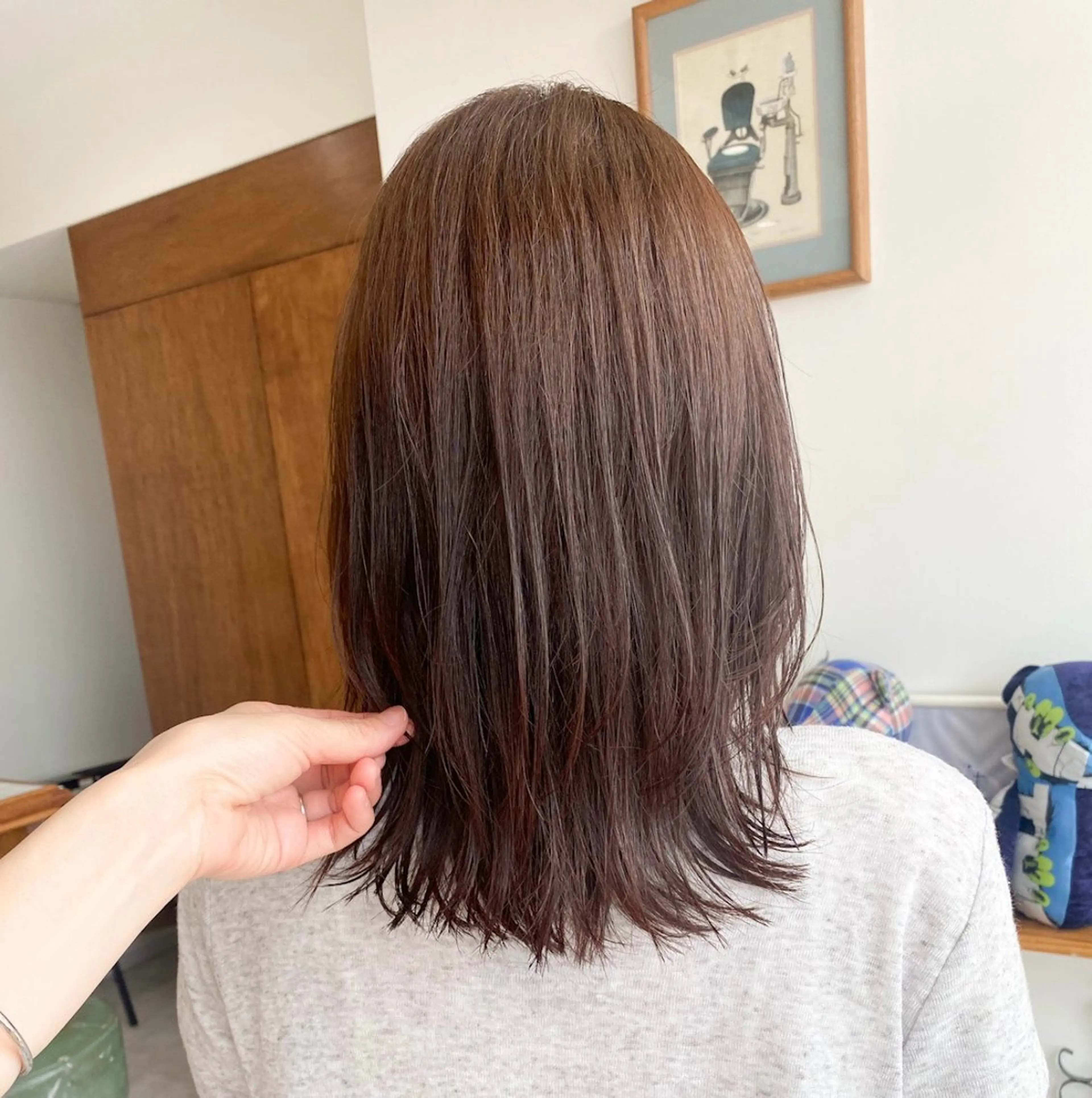 セミロング レイヤーカット it.所属・it. Arisaのヘアスタイル