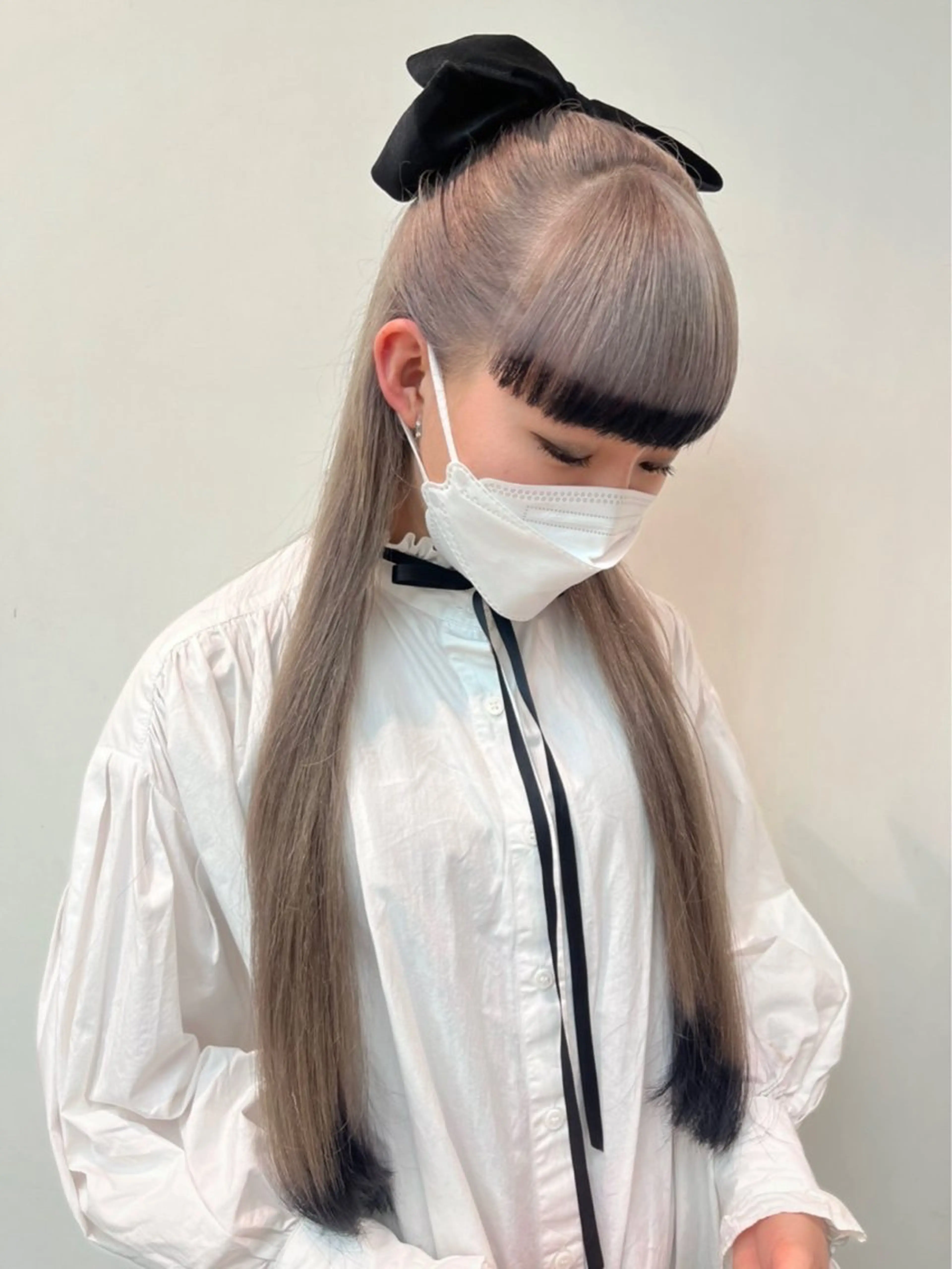 カラー ヘアカラー トリートメント 🤍 ももか🤍のヘアスタイル