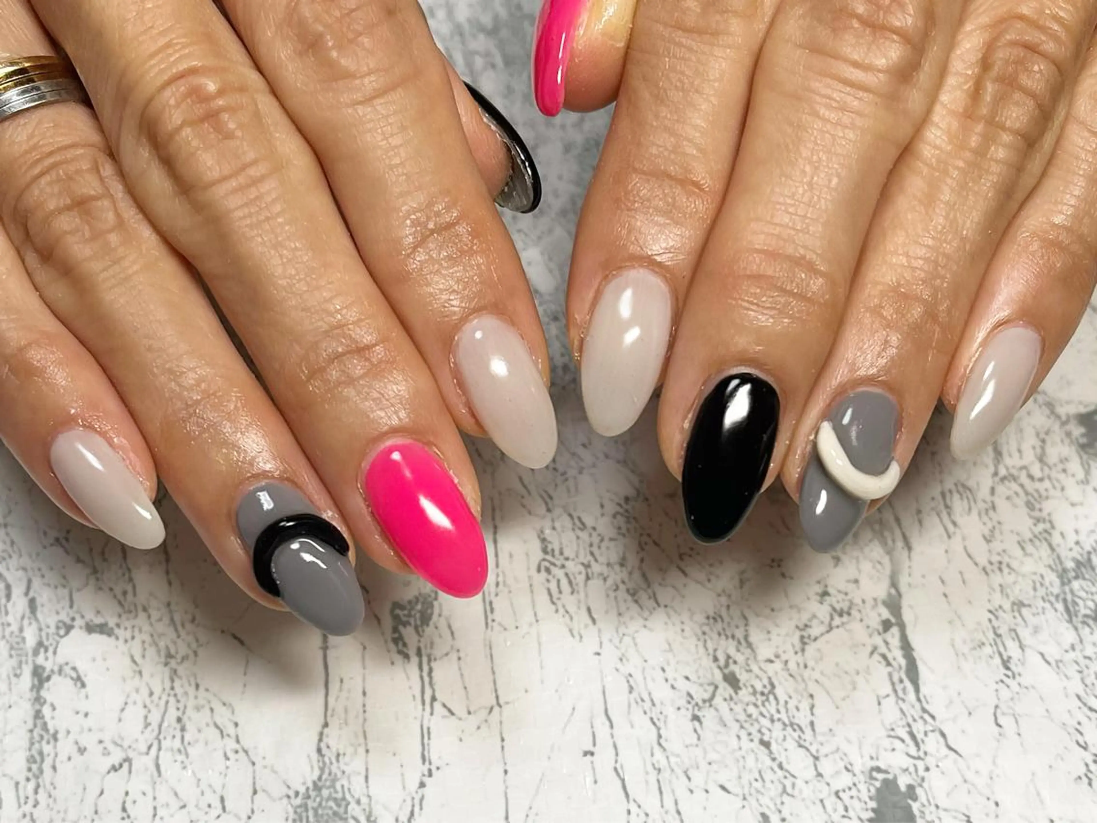 ネイル フットネイル ニュアンスネイル シンプルネイル 春ネイル 夏ネイル ネイル フフラ所属・nail fufla ♡yamane♡のネイルデザイン