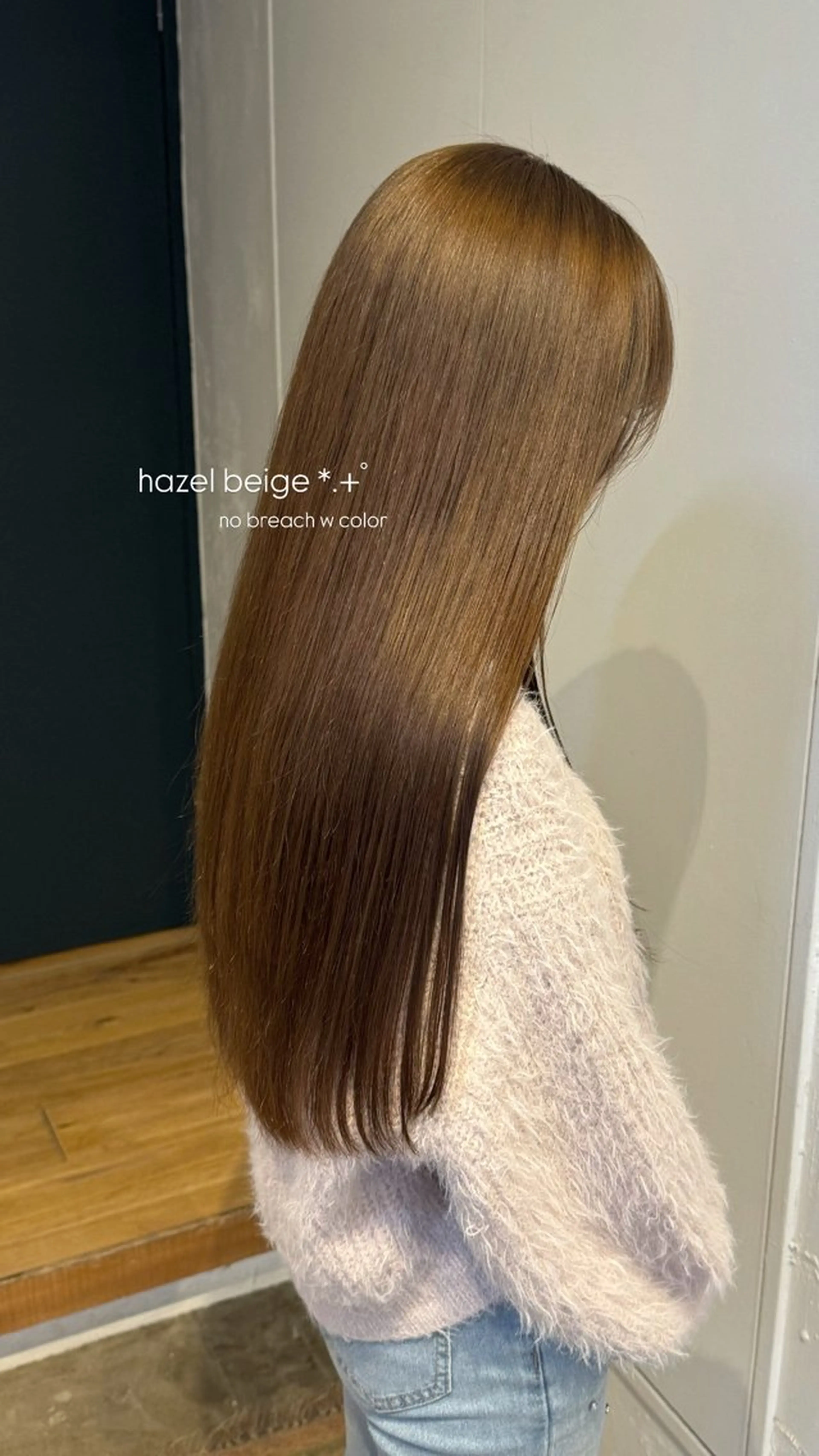 ロング カラー ベージュカラー ブリーチ ブリーチなしカラー ヘアカラー トリートメント ᵐⁱᵏⁱᵏᵒ /暖色･透明感カラーのヘアスタイル