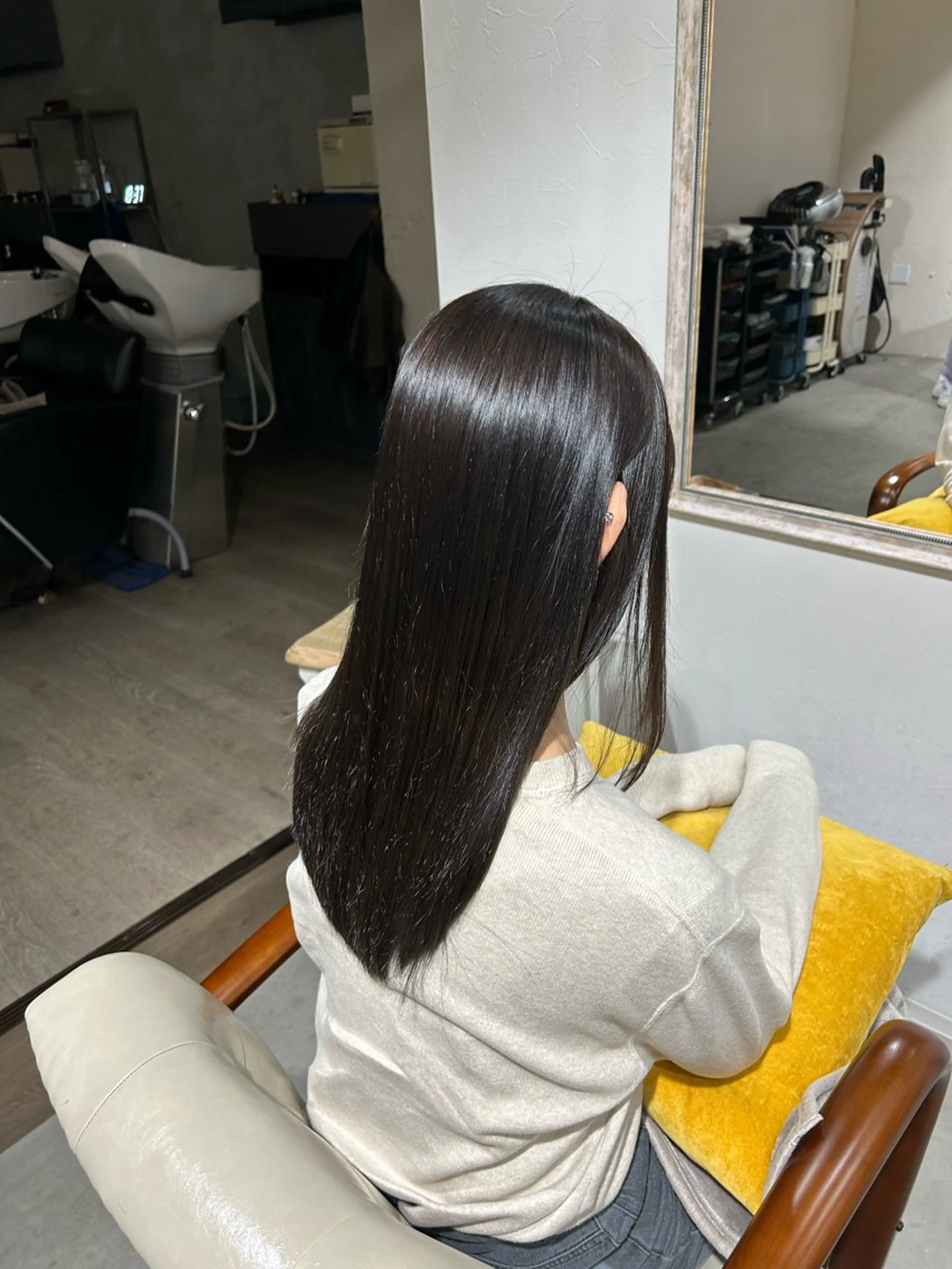 ロング カラー ラベンダーカラー ambiente所属・瀬川 夏緒のヘアスタイル