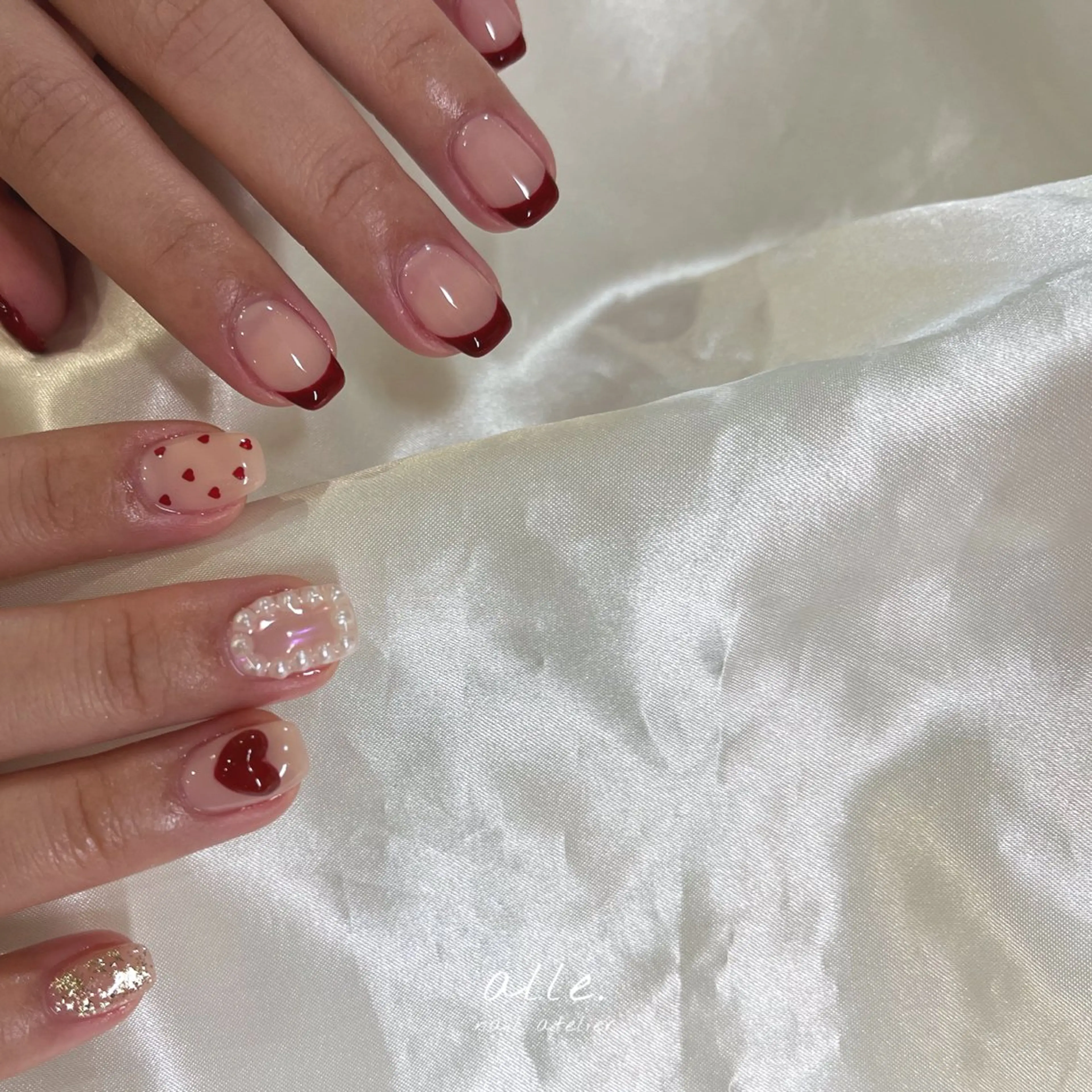 ネイル ハンドネイル atelier alle.のネイルデザイン