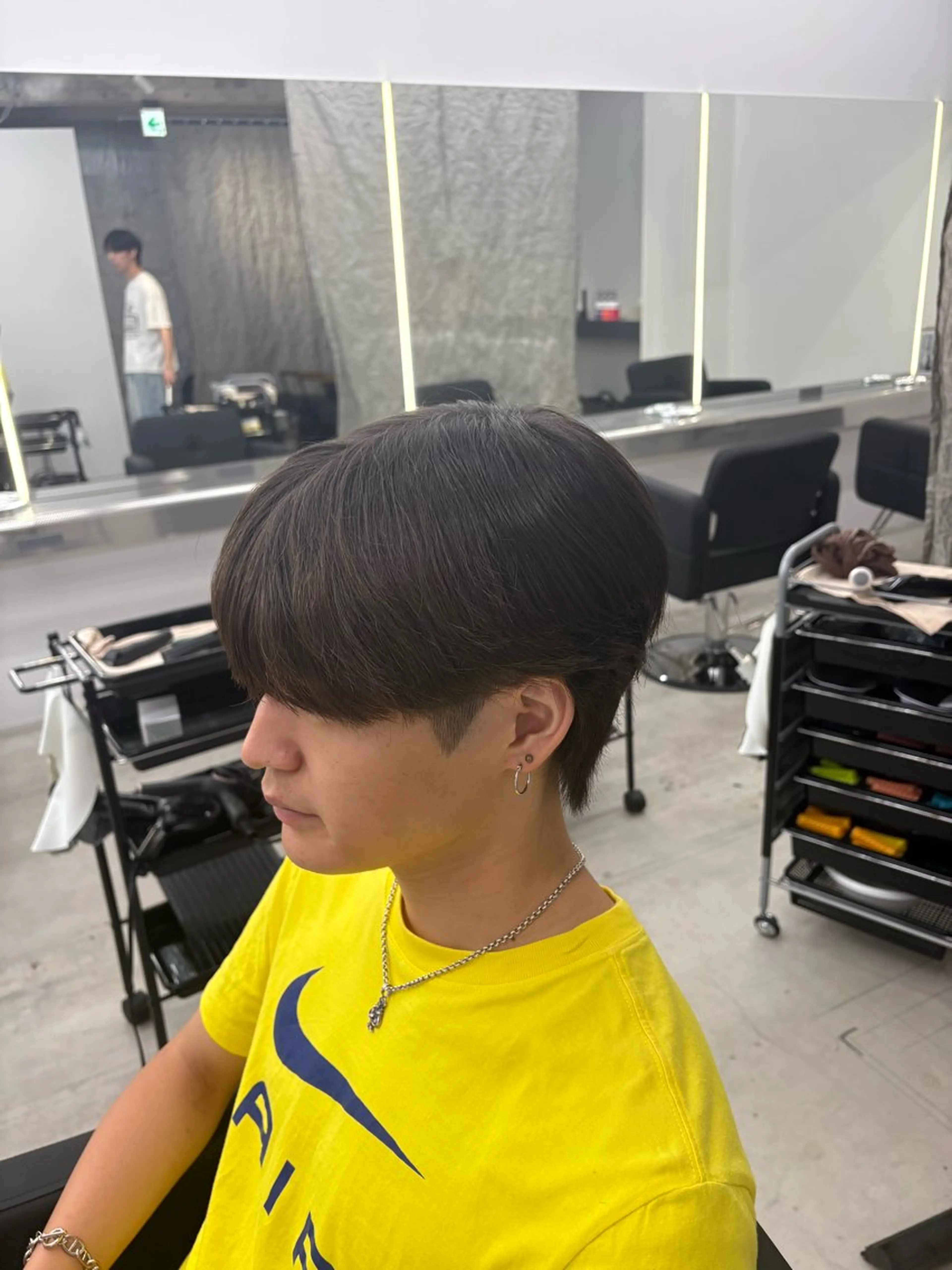 ショート メンズ カット PHENOMENON栄所属・栄/フェザーパーマ KEIのヘアスタイル