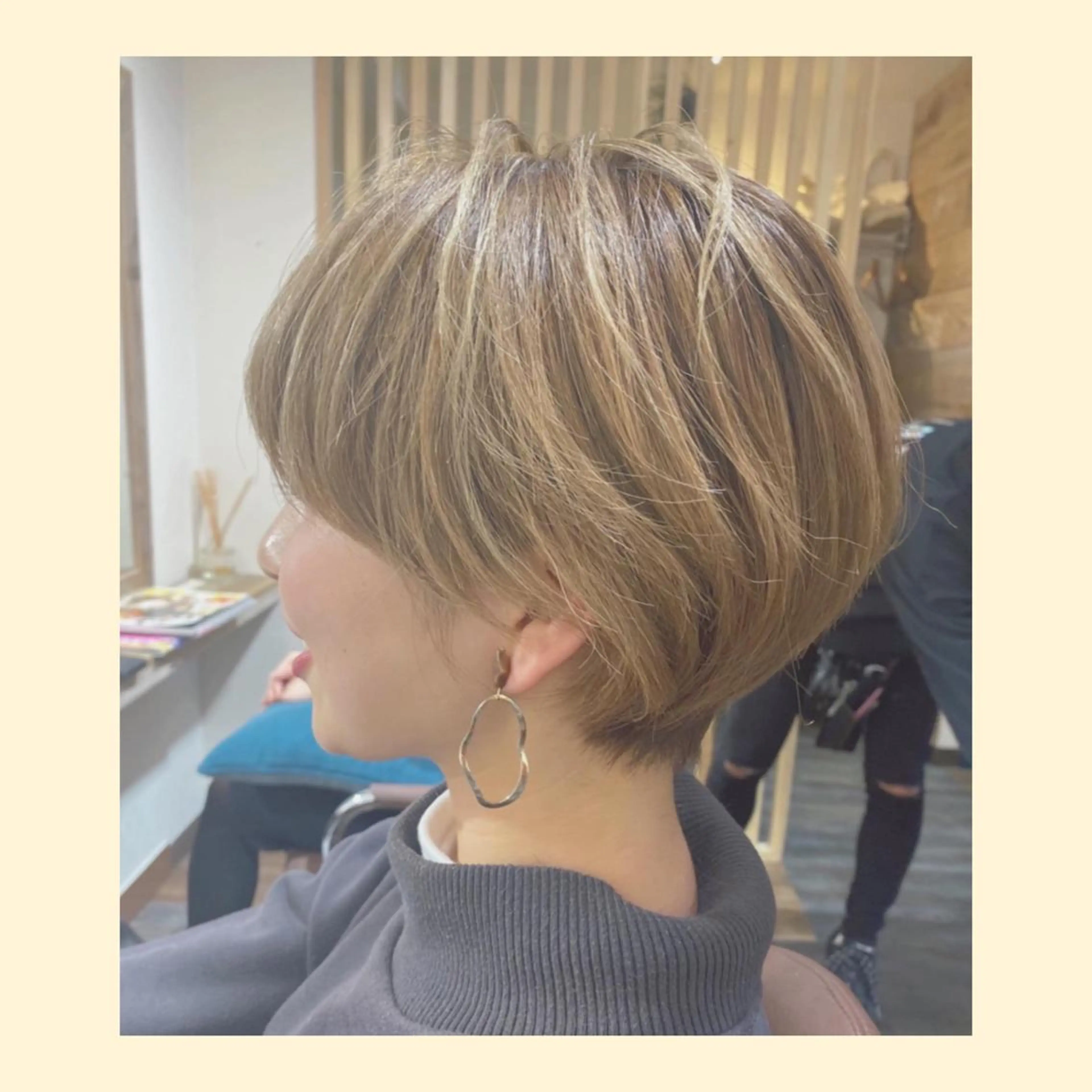 ショート カラー 🌈ショート/レイヤ ーカット/中村崇宏のヘアスタイル