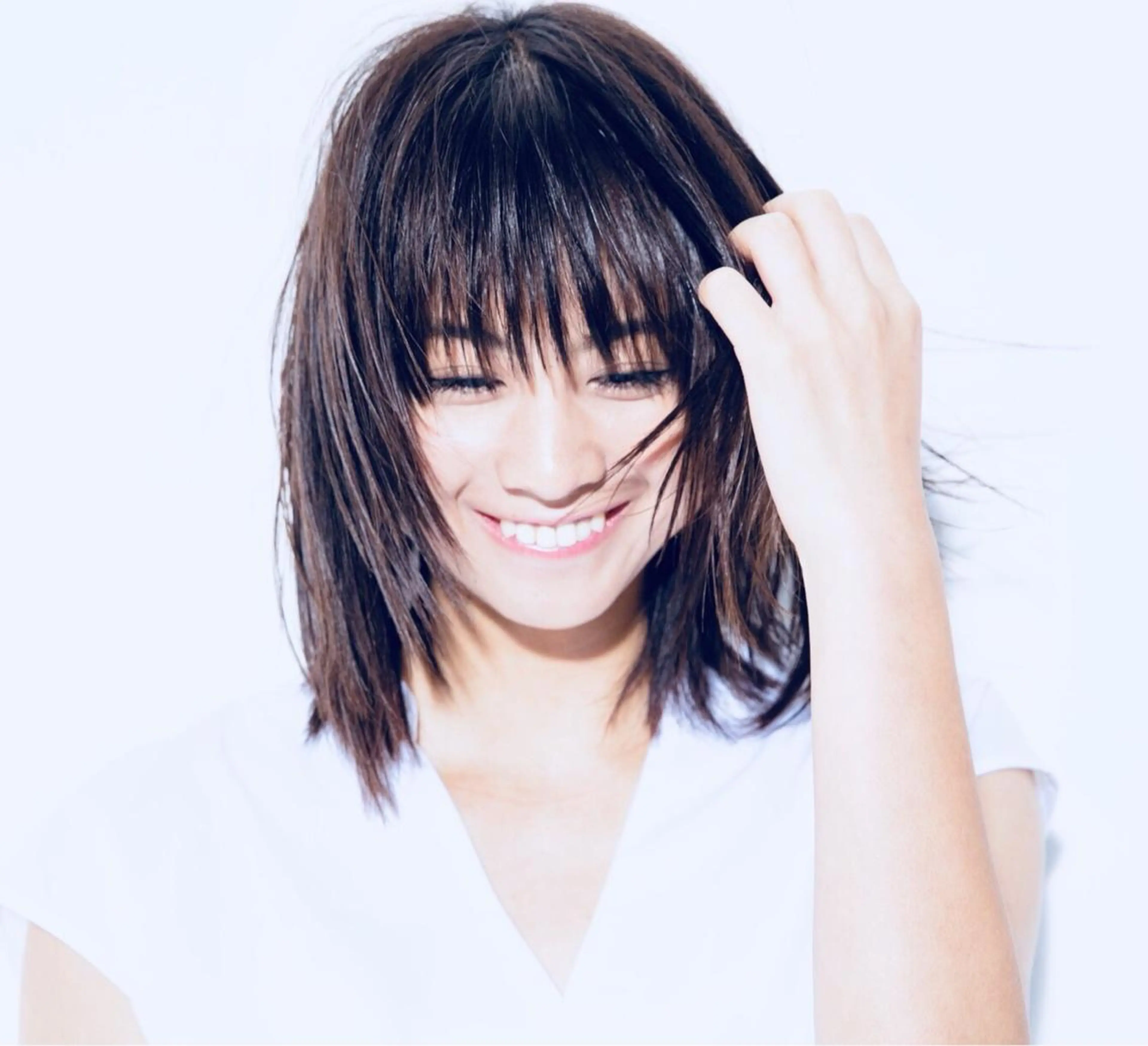 ミディアム カラー パーマ ヘアアレンジ カット ヘアカラー トリートメント JYUNESU表参道所属・似合わせhair🔸 アサダ タカコ🔸のヘアスタイル