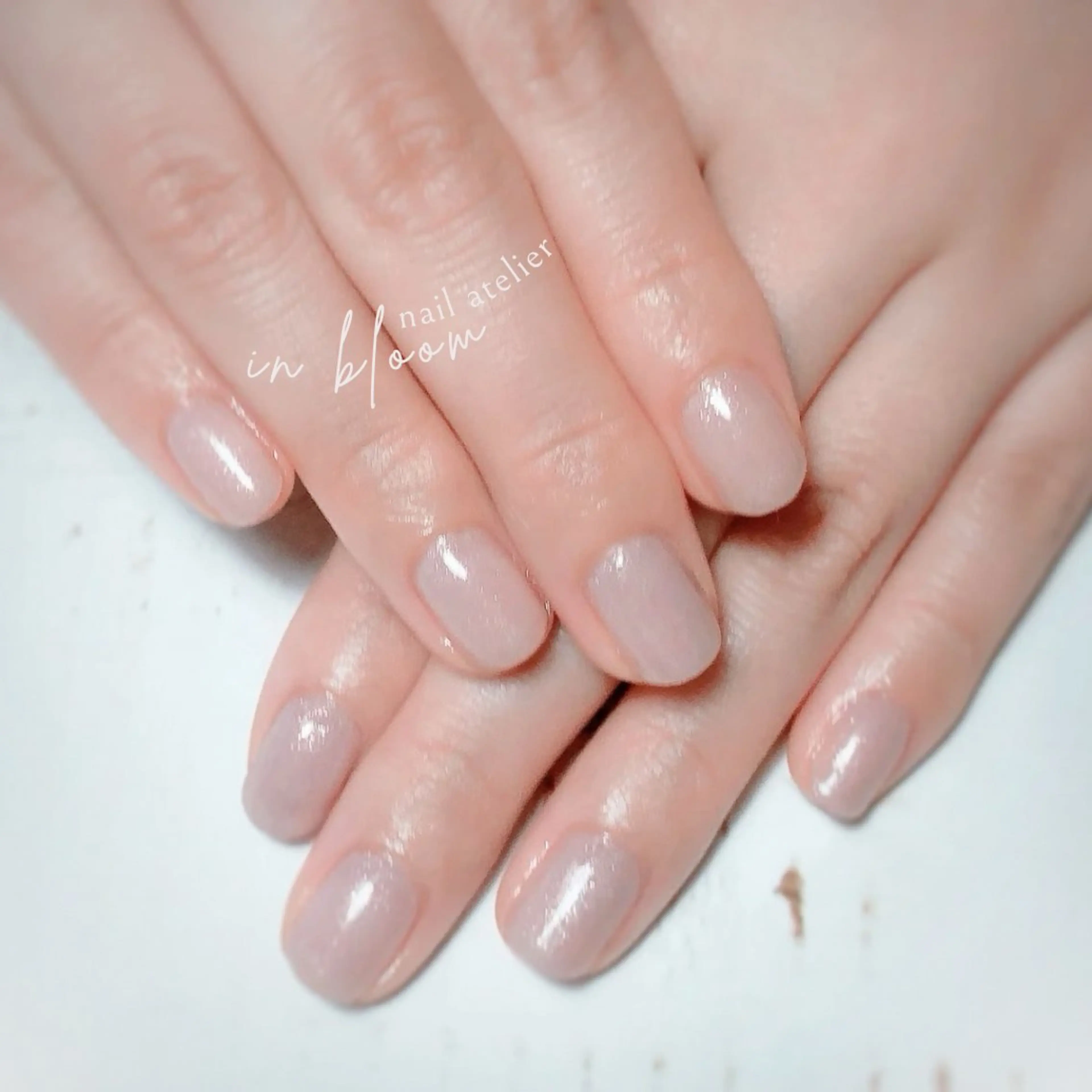 ネイル ラメ(グリッター) ワンカラーネイル atelier in bloomのネイルデザイン