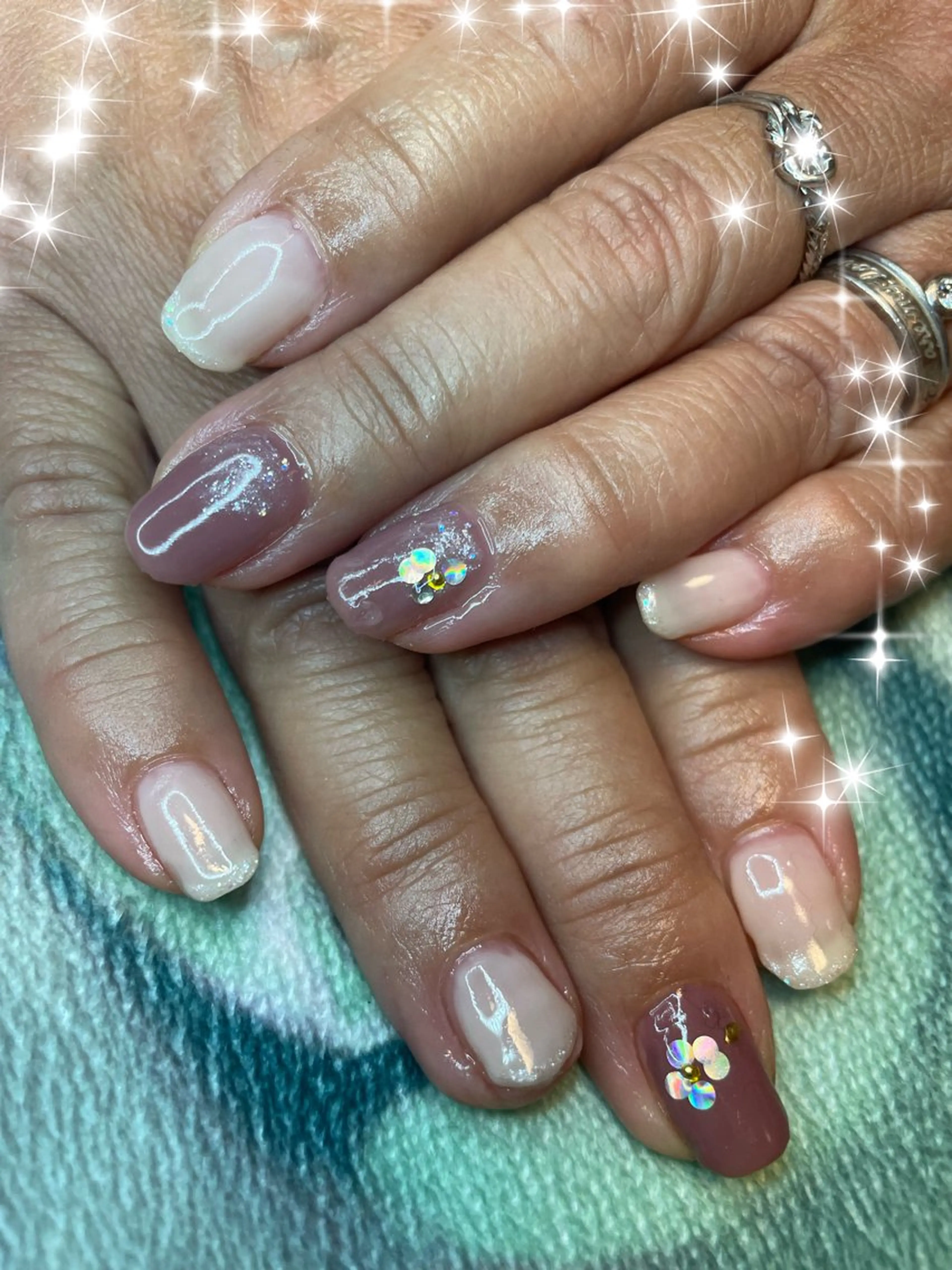 ネイル フラワーネイル オフィスネイル NAIL★M 真紀のネイルデザイン
