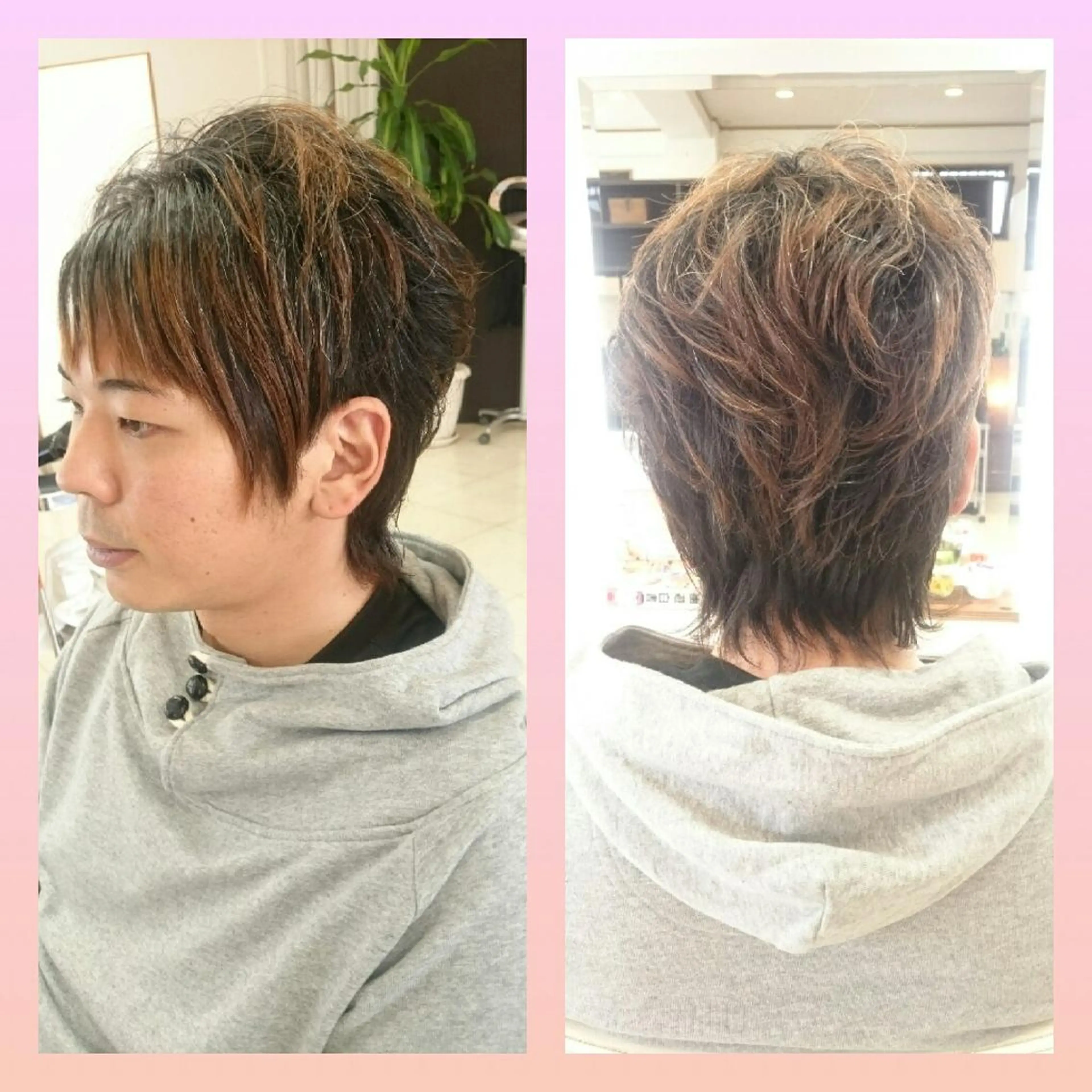 ショート メンズ キンジョウ エナミのヘアスタイル