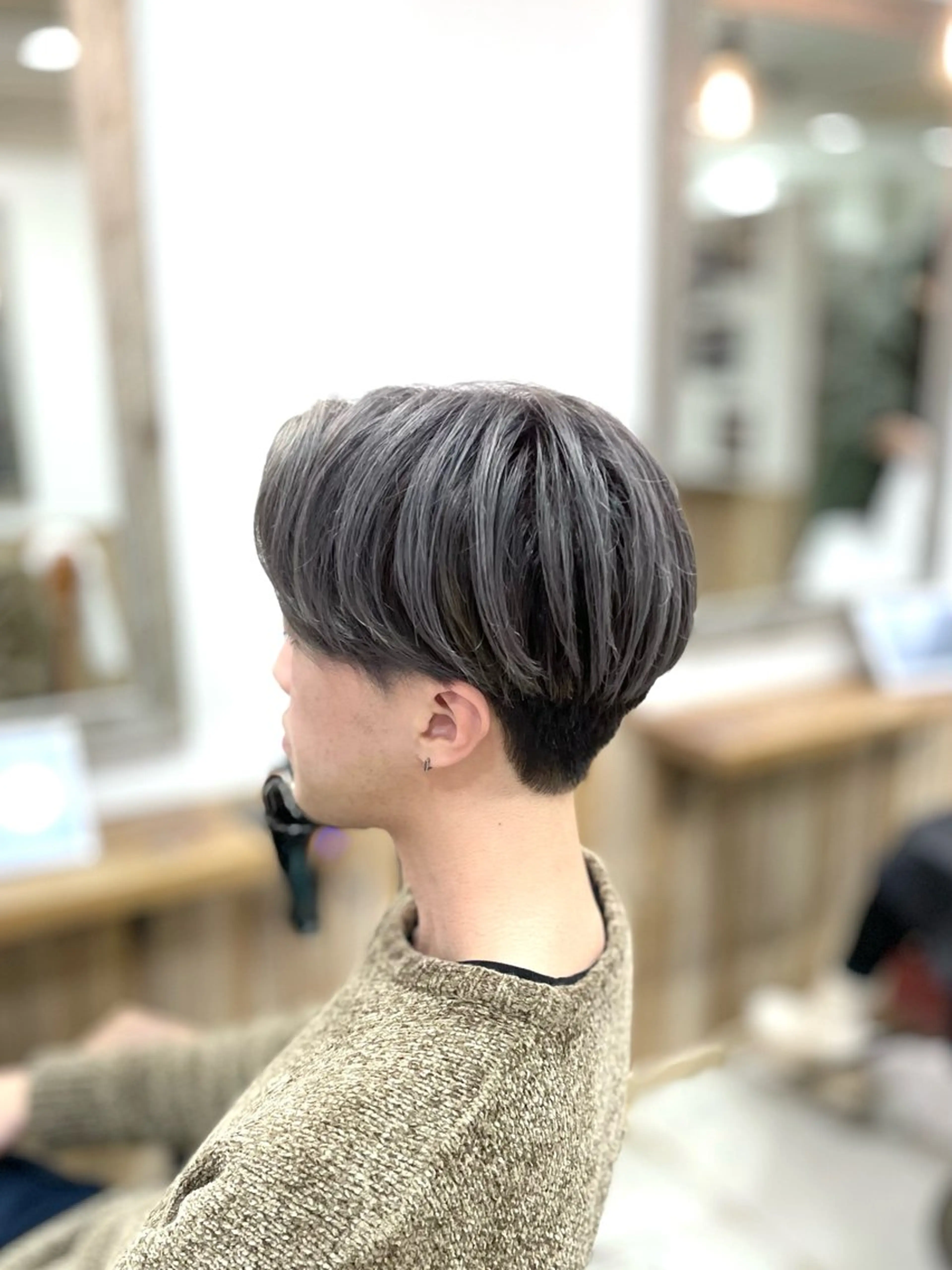 カラー メンズ メンズバレイヤージュ バレイヤージュ ヘアカラー トリートメント Kana .のヘアスタイル