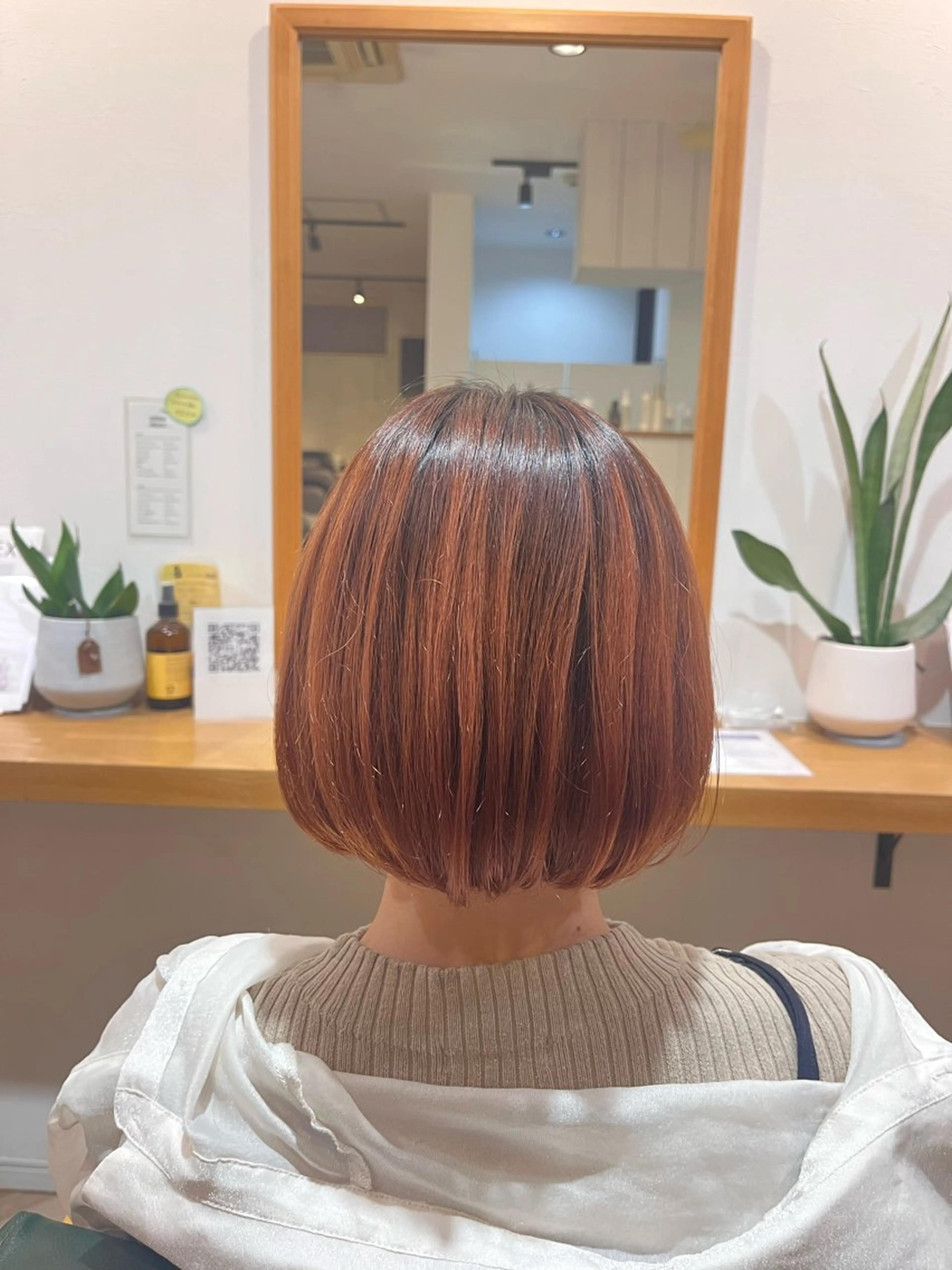 ショート ボブ カット ヘアカラー epic所属・武田 綺音のヘアスタイル