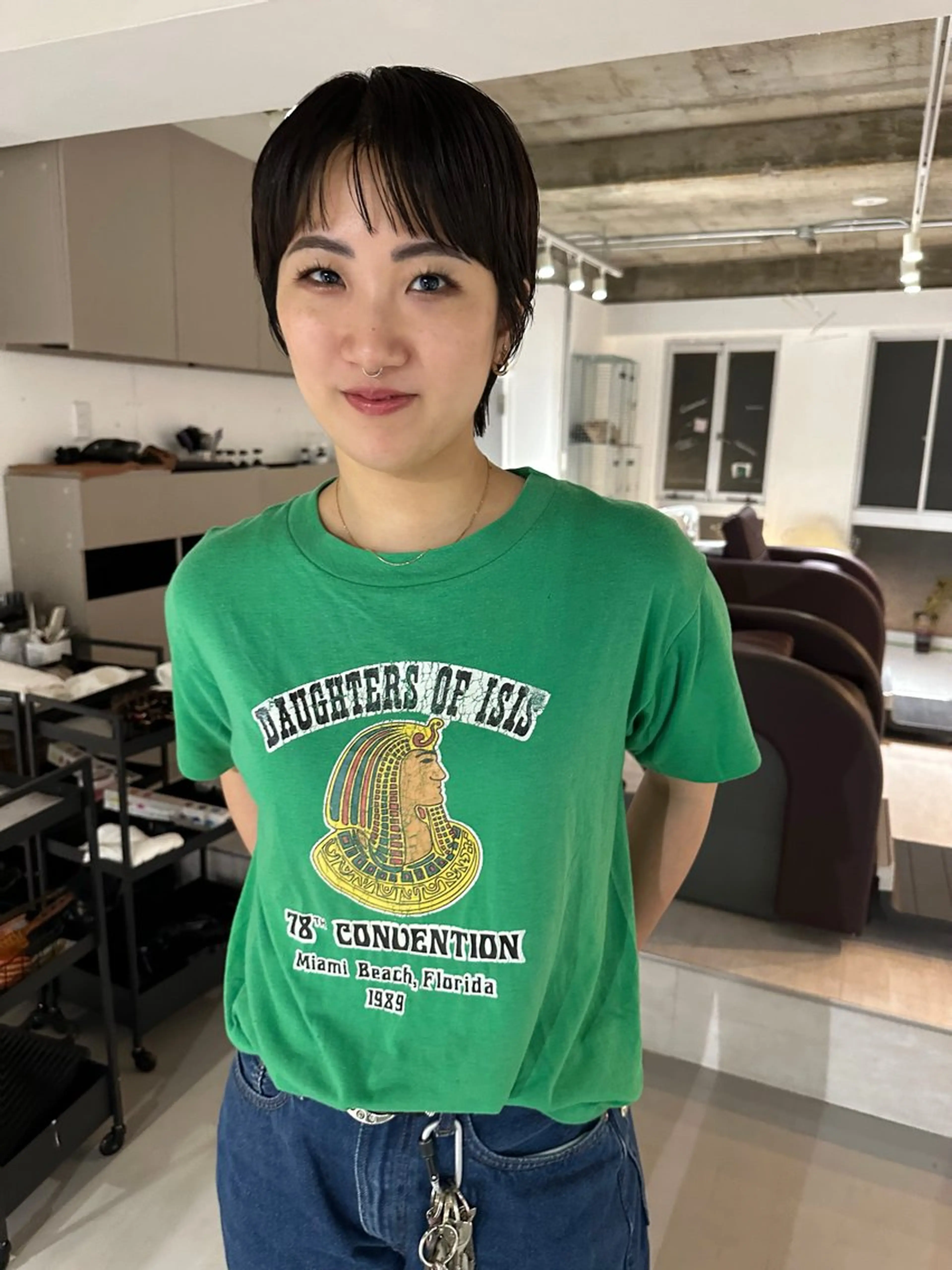 ショート CAMINO REAL所属・natsumi zenshoのヘアスタイル