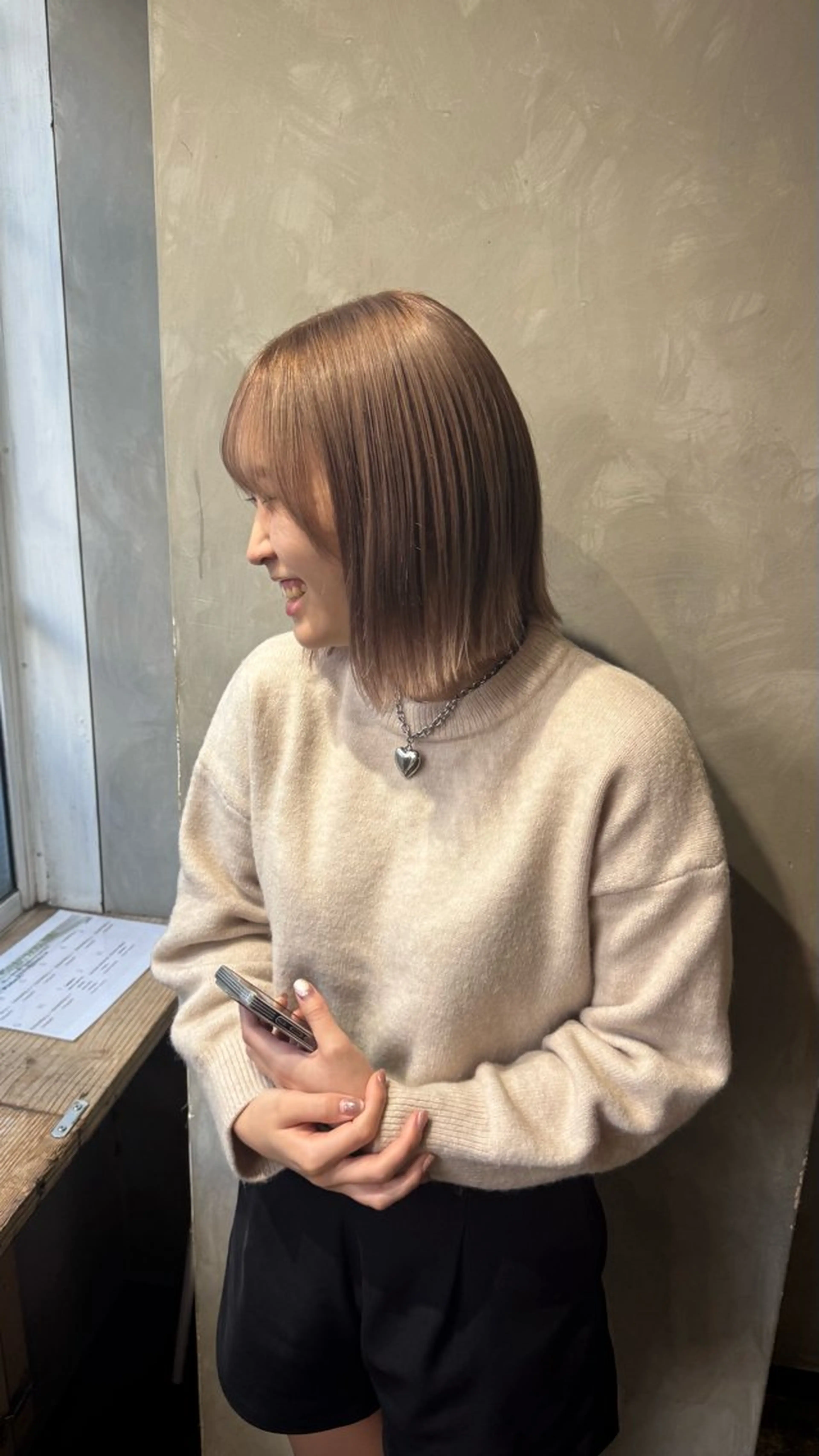 カラー クキノ ケイカのヘアスタイル