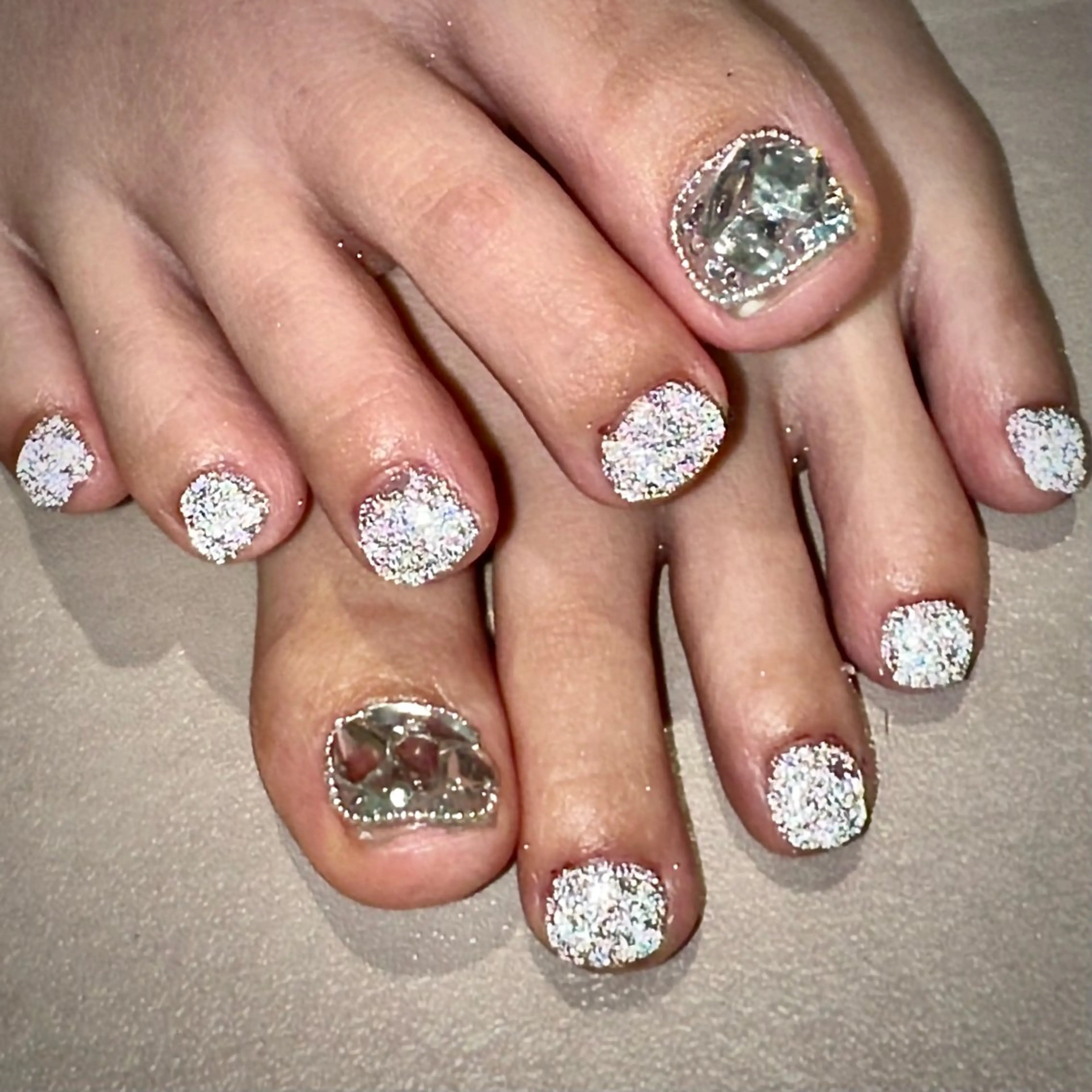 ネイル フラッシュネイル 持ち込み erinca nail所属・圦本 有紀のネイルデザイン