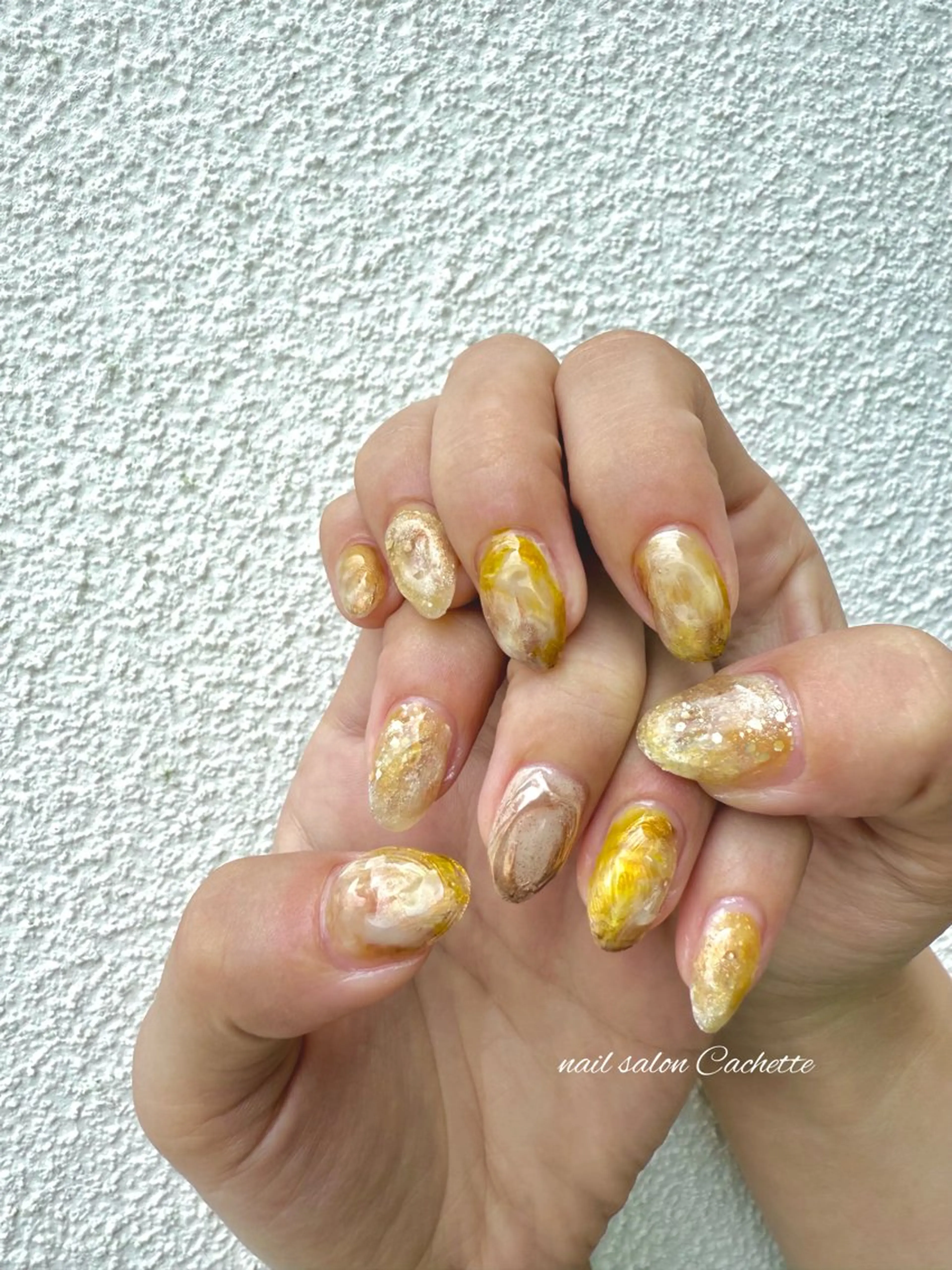 ネイル ハンドネイル ✧Cachette✧ YUKARIのネイルデザイン