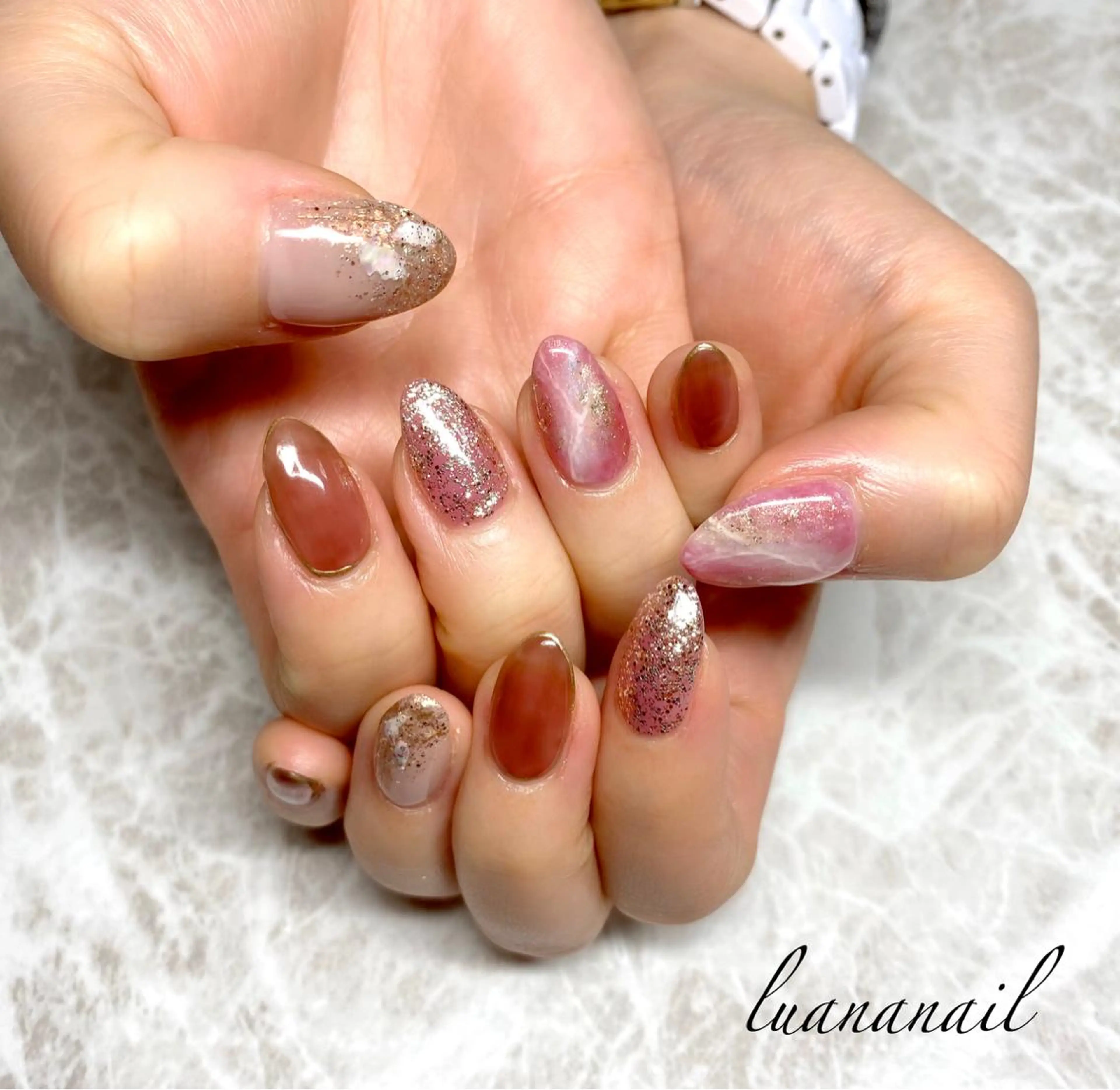 ネイル 春ネイル luana nailのネイルデザイン