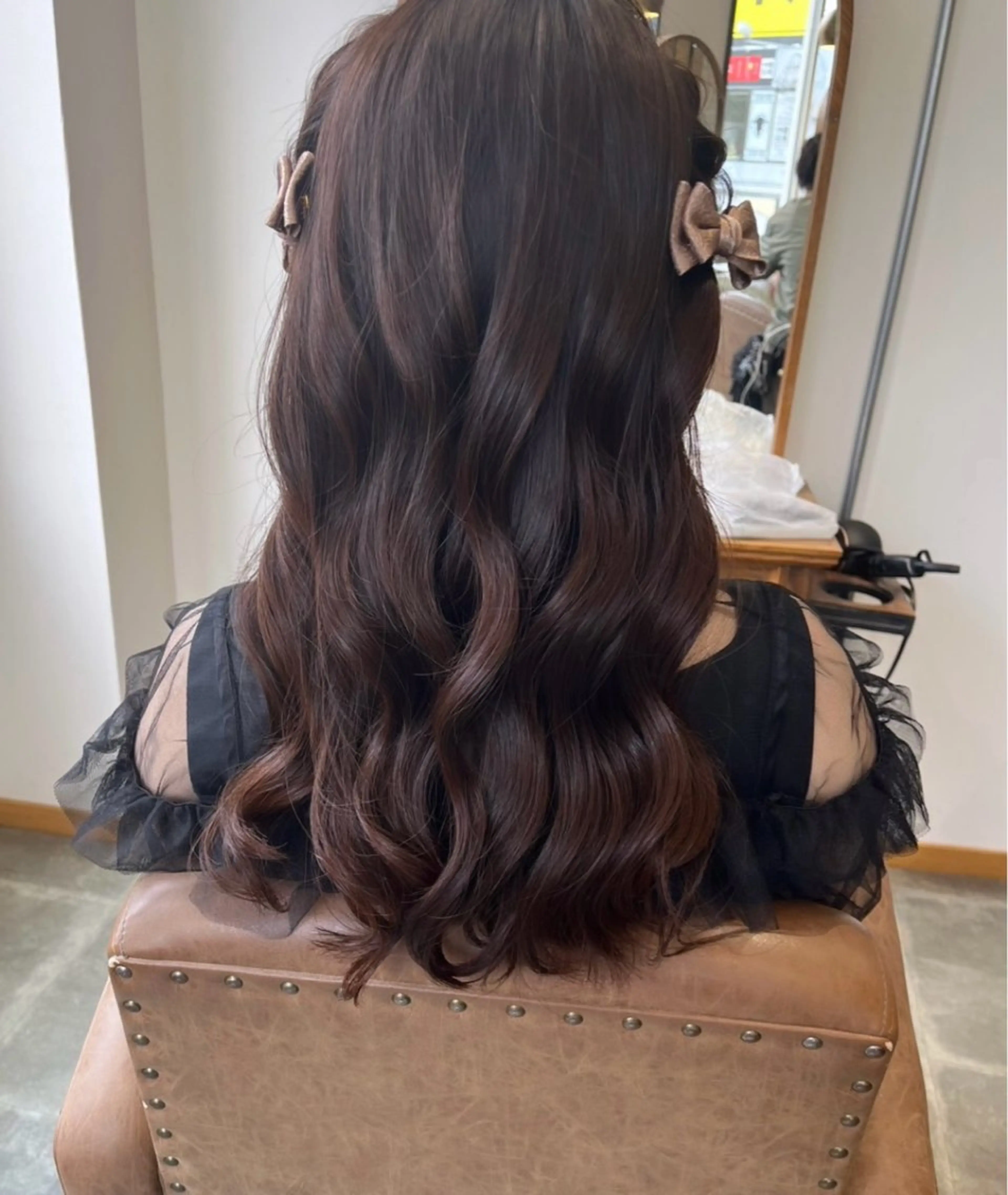 ロング ヘアセット 緒方 つばさのヘアスタイル