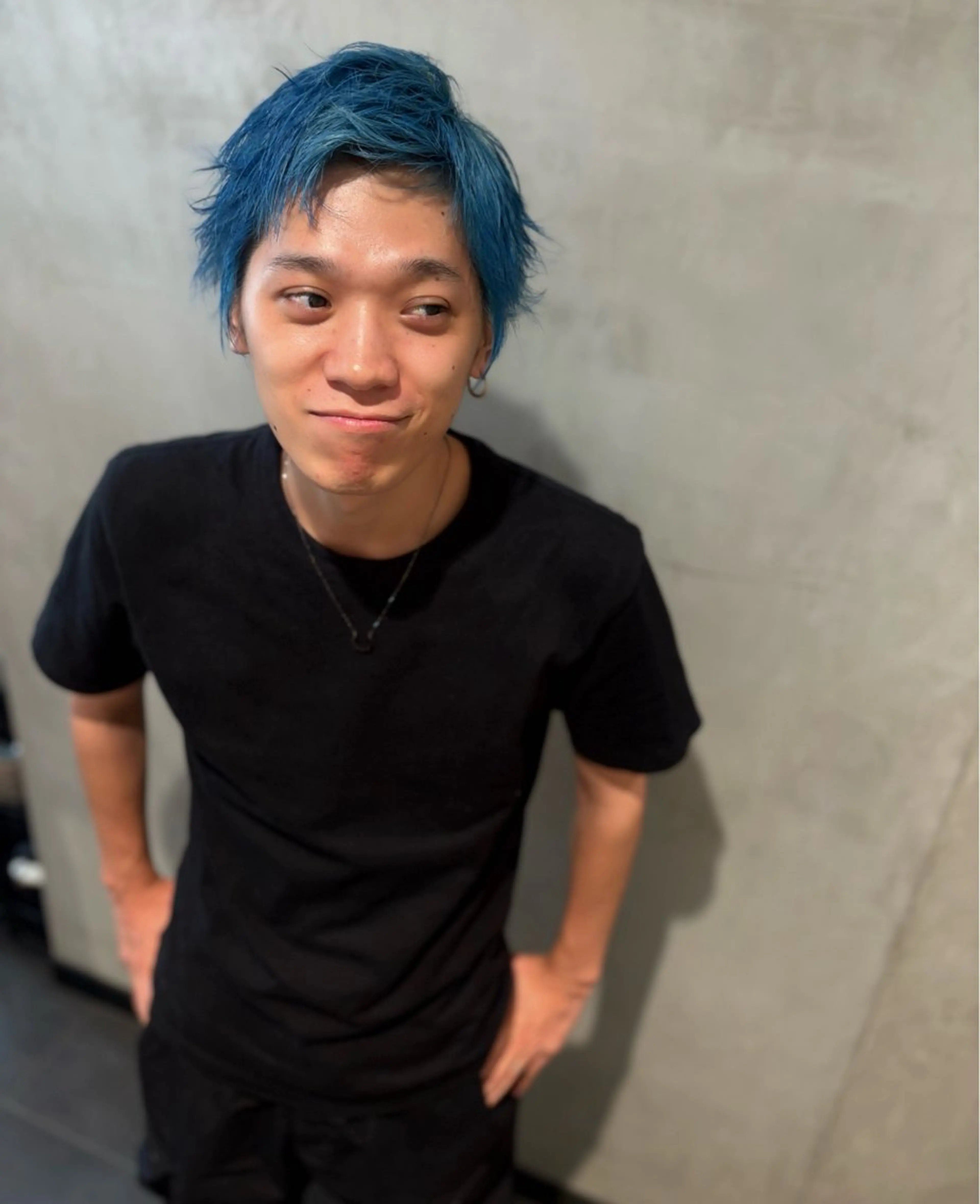 ショート カラー メンズ カット ヘアカラー トリートメント 優 作のヘアスタイル