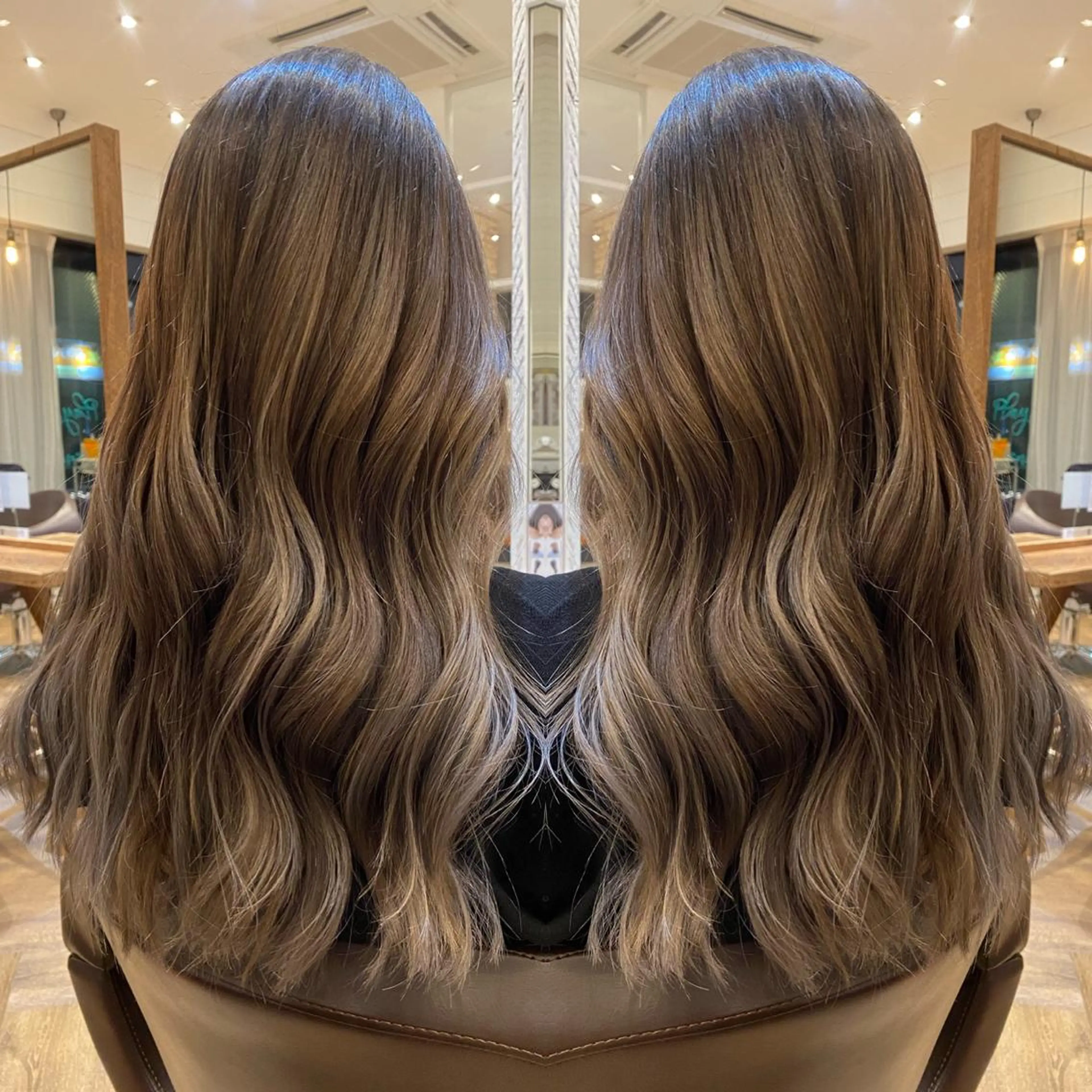 ロング カット ヘアカラー トリートメント WHALE hair salon所属・WHALE hair salonのヘアスタイル