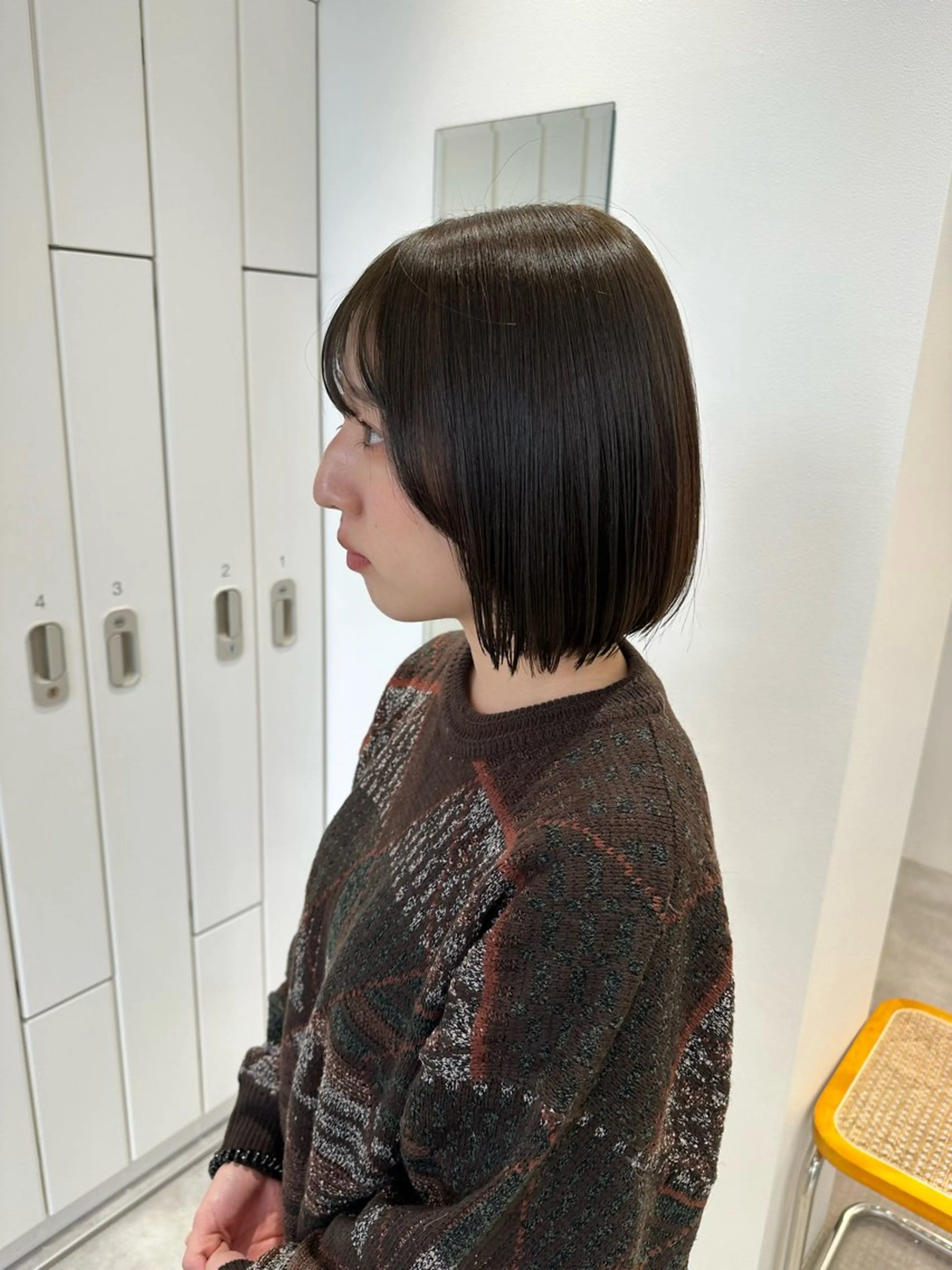 ショート カラー ベージュカラー 透明感カラー オリーブベージュ 🫧もも🫧 ／メンズ〜レディースのヘアスタイル