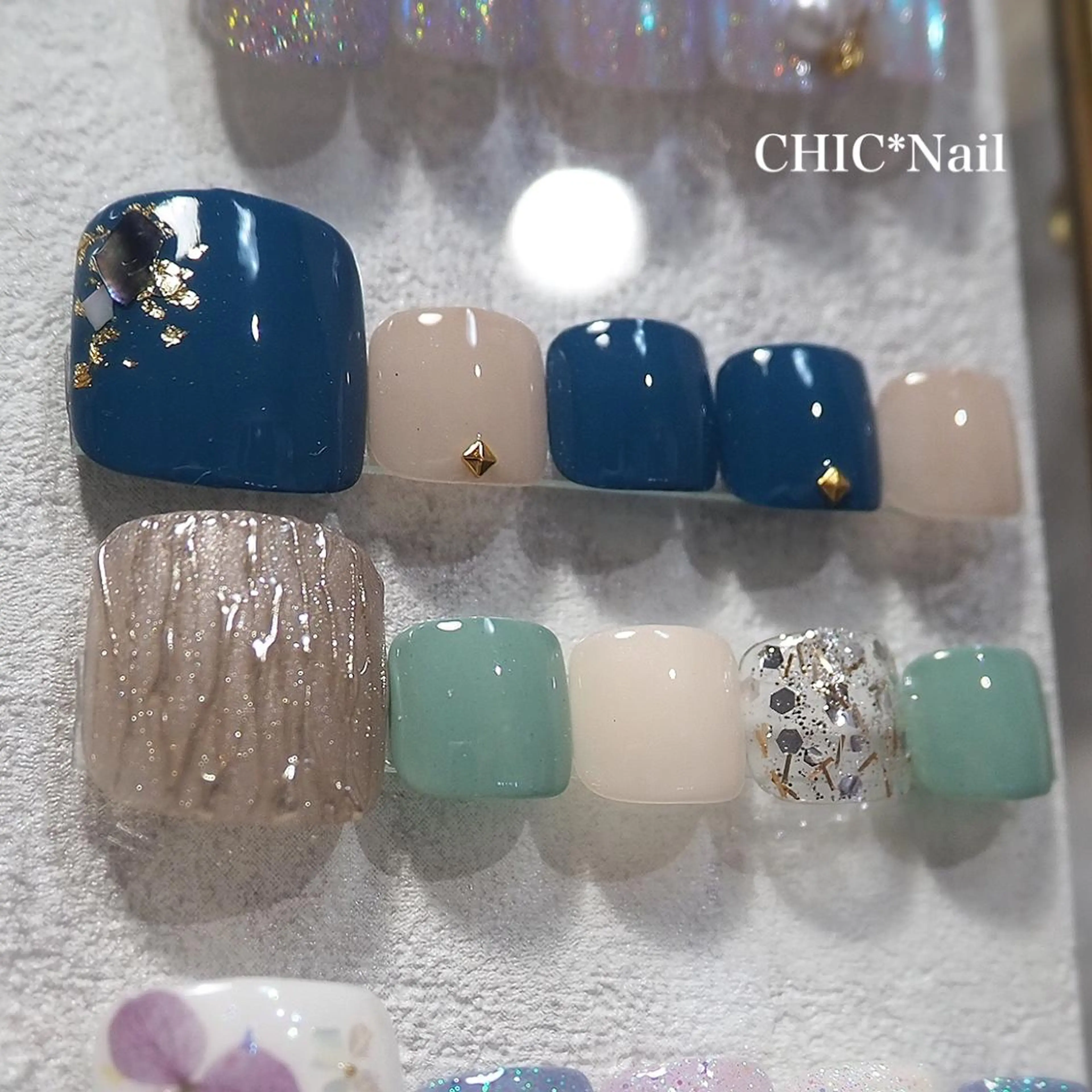 ネイル フットネイル Chic. nailのネイルデザイン
