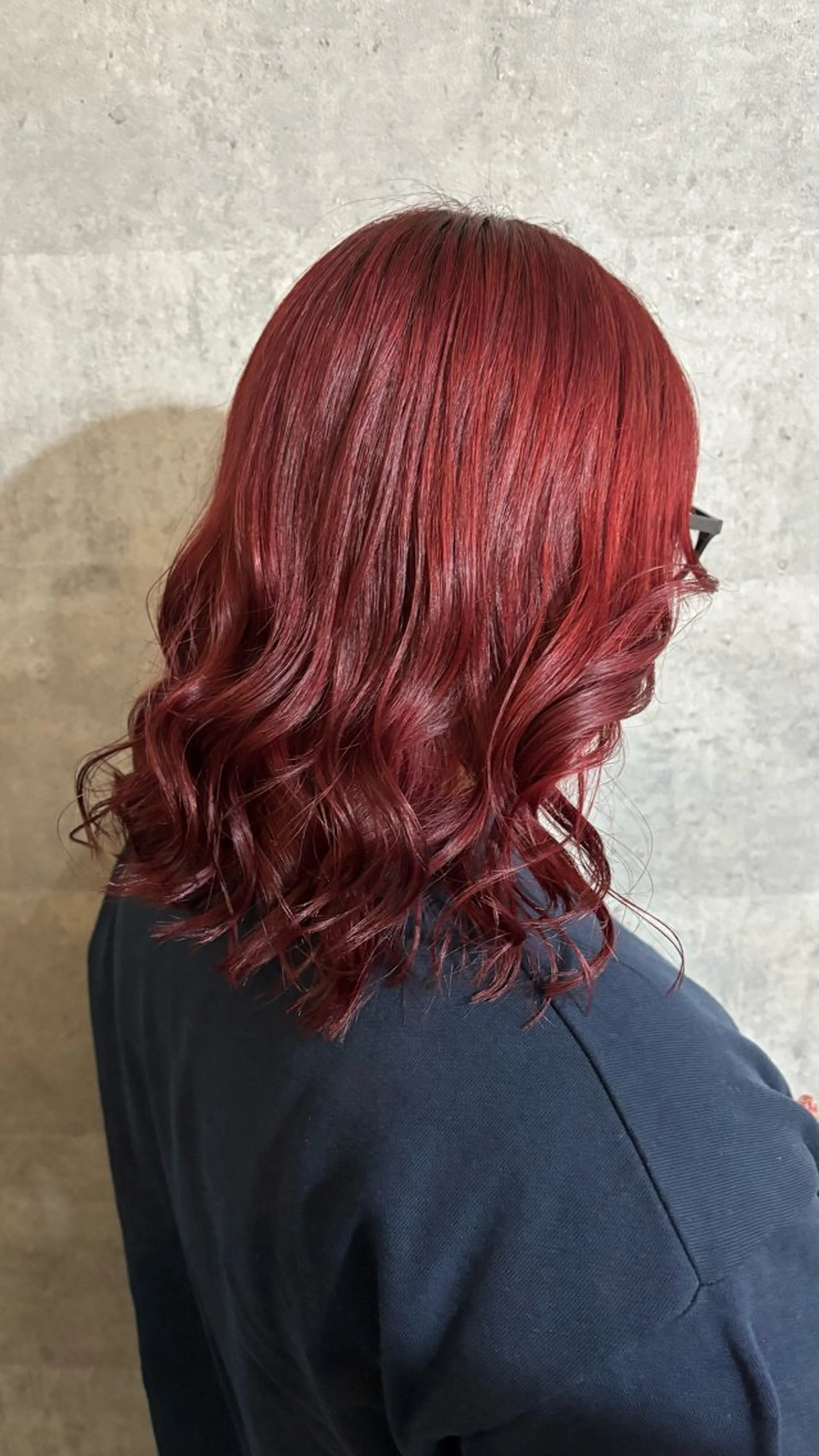 ミディアム カラー トリートメント La luna所属・🐘おおうちみお🐘 /🍎暖色カラー🌸のヘアスタイル