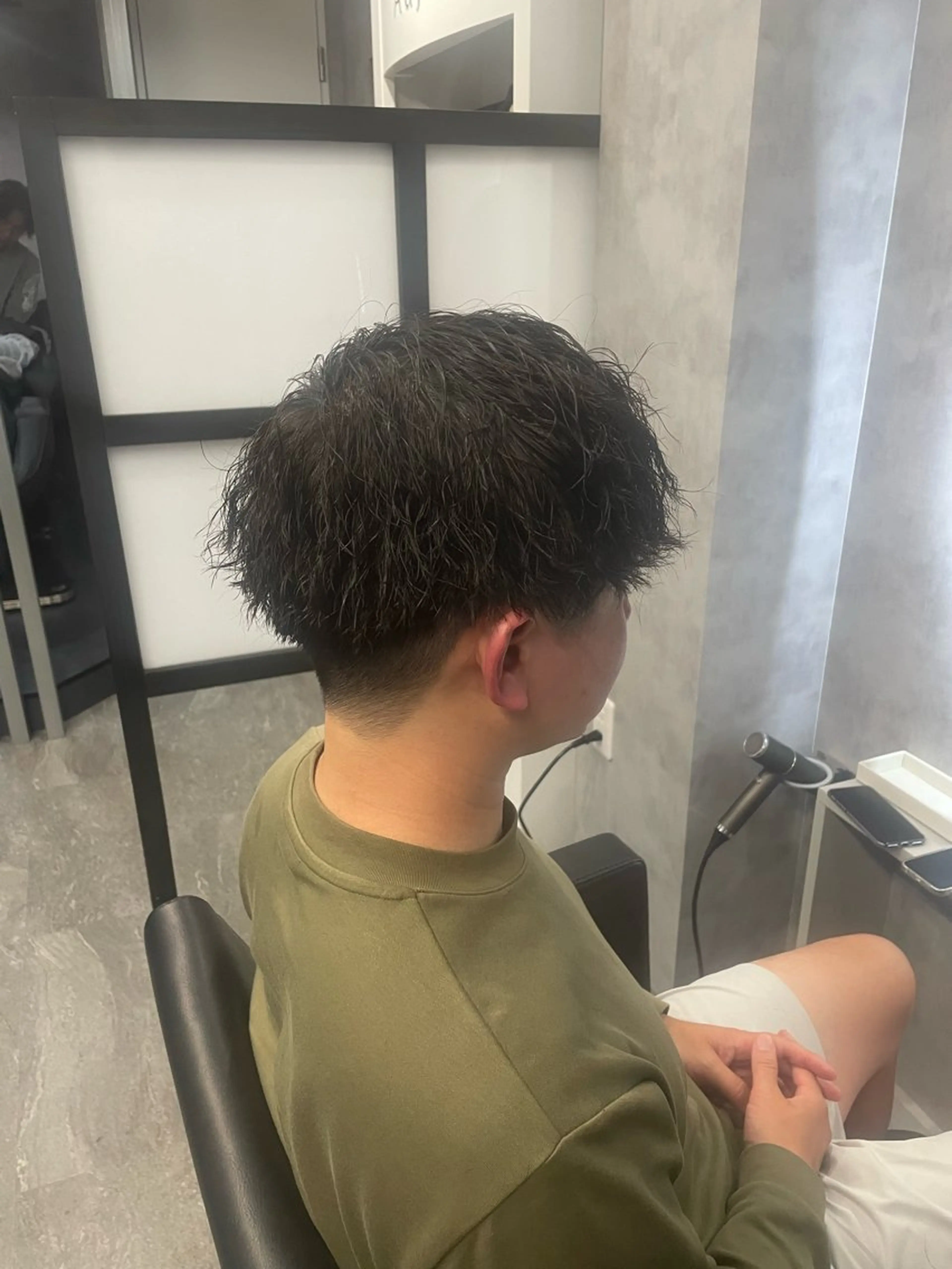 パーマ メンズ CYAN  京都駅前店所属・春名 典瑚のヘアスタイル