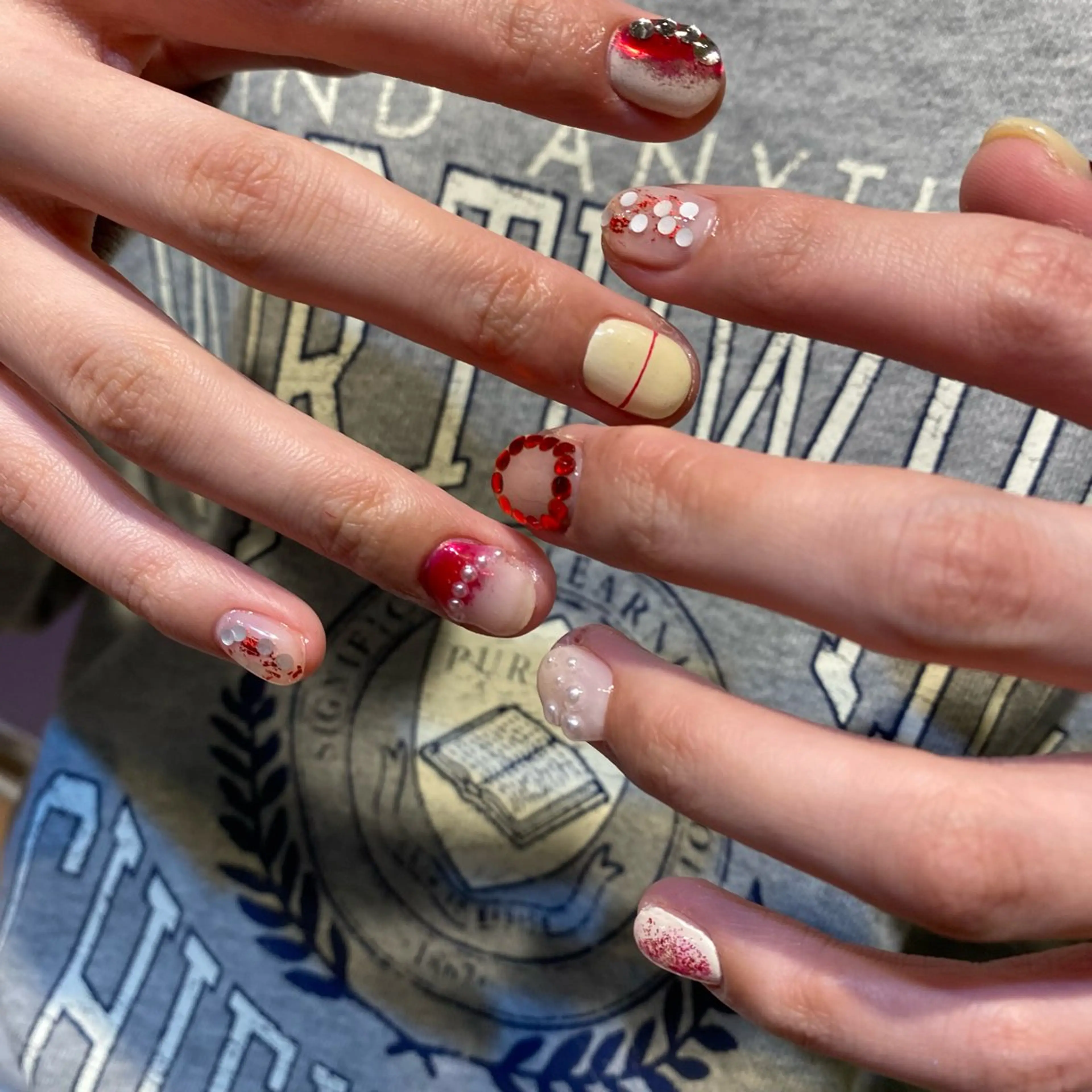 ネイル ハンドネイル フットネイル Nik💖🪽 nailのネイルデザイン