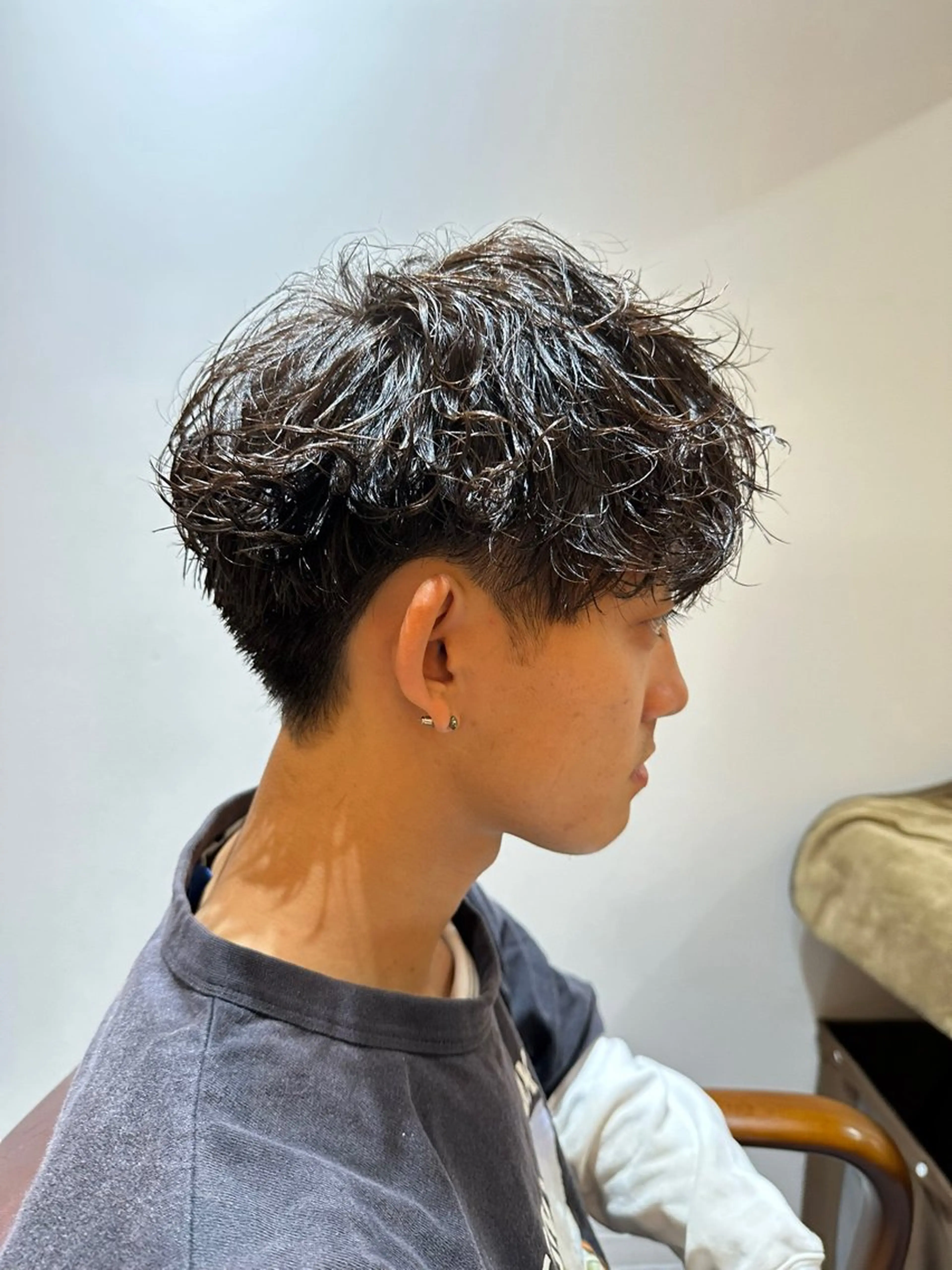 メンズ カット パーマ トリートメント 清塚　広斗 髪質改善/メンズヘアのヘアスタイル