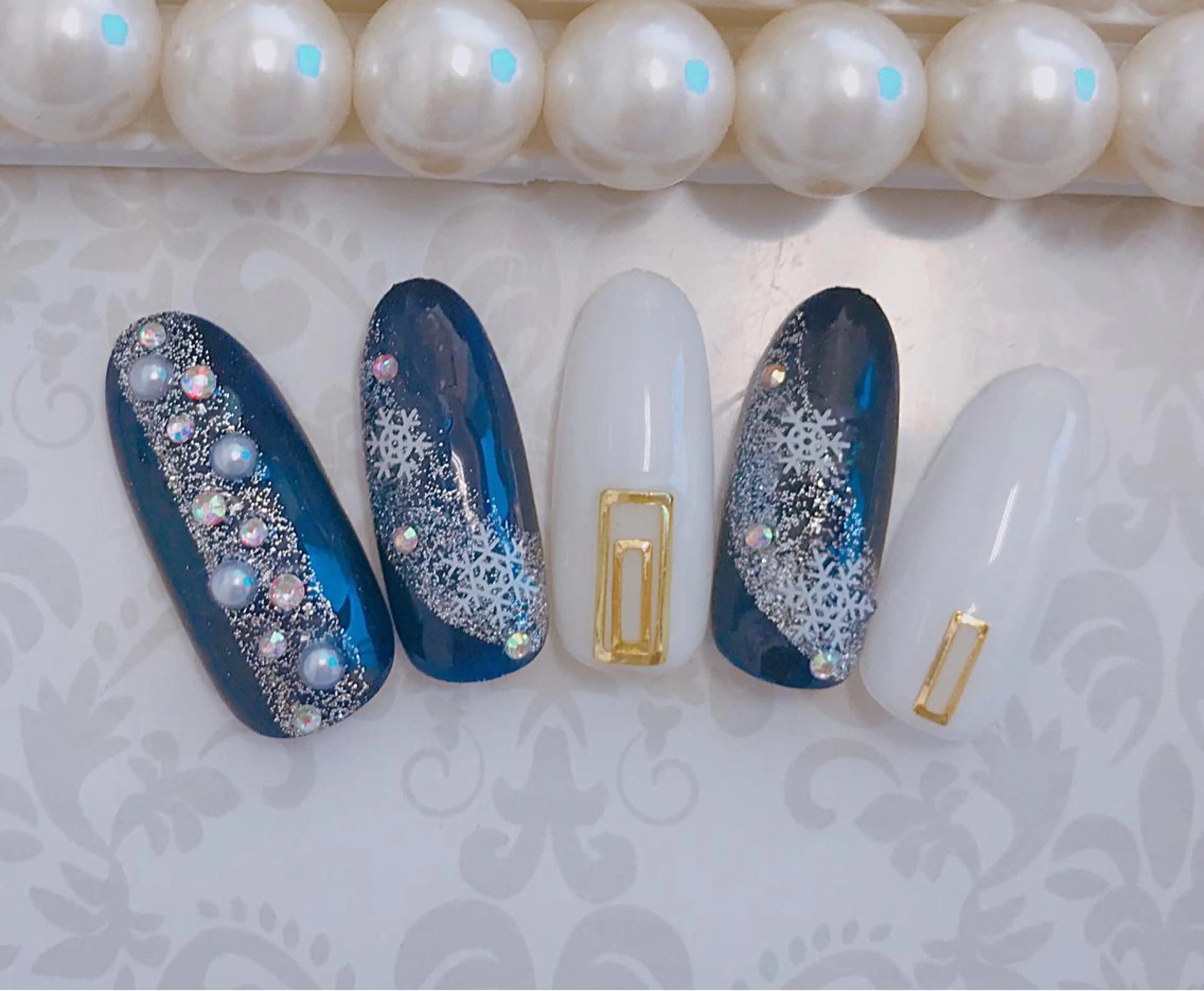 ネイル MiKi Nai池袋 長さだし得意のネイルデザイン