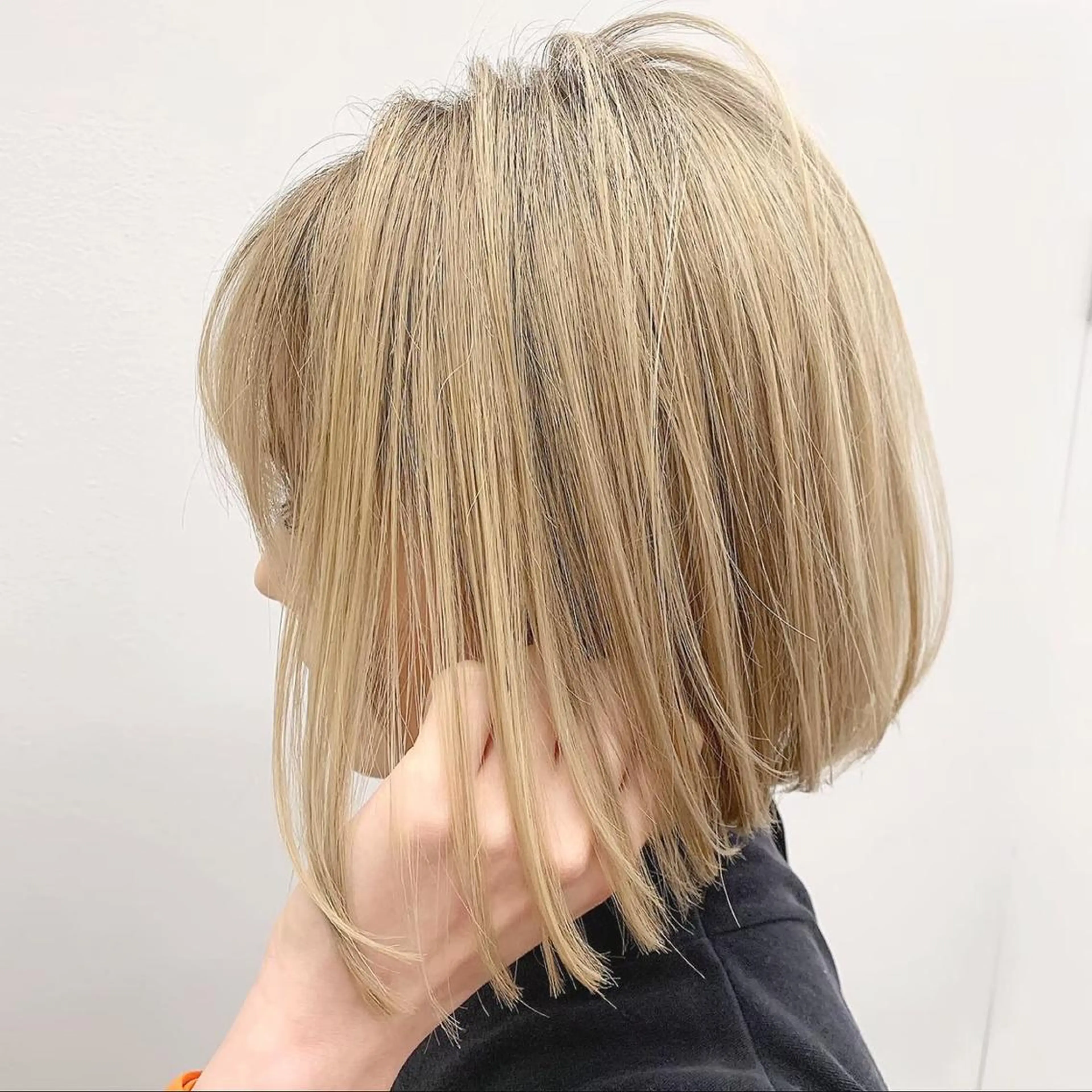 ショート カラー パーマ ヘアアレンジ メンズ 京都レイヤーカット/ 縮毛矯正/羽柴りくのヘアスタイル