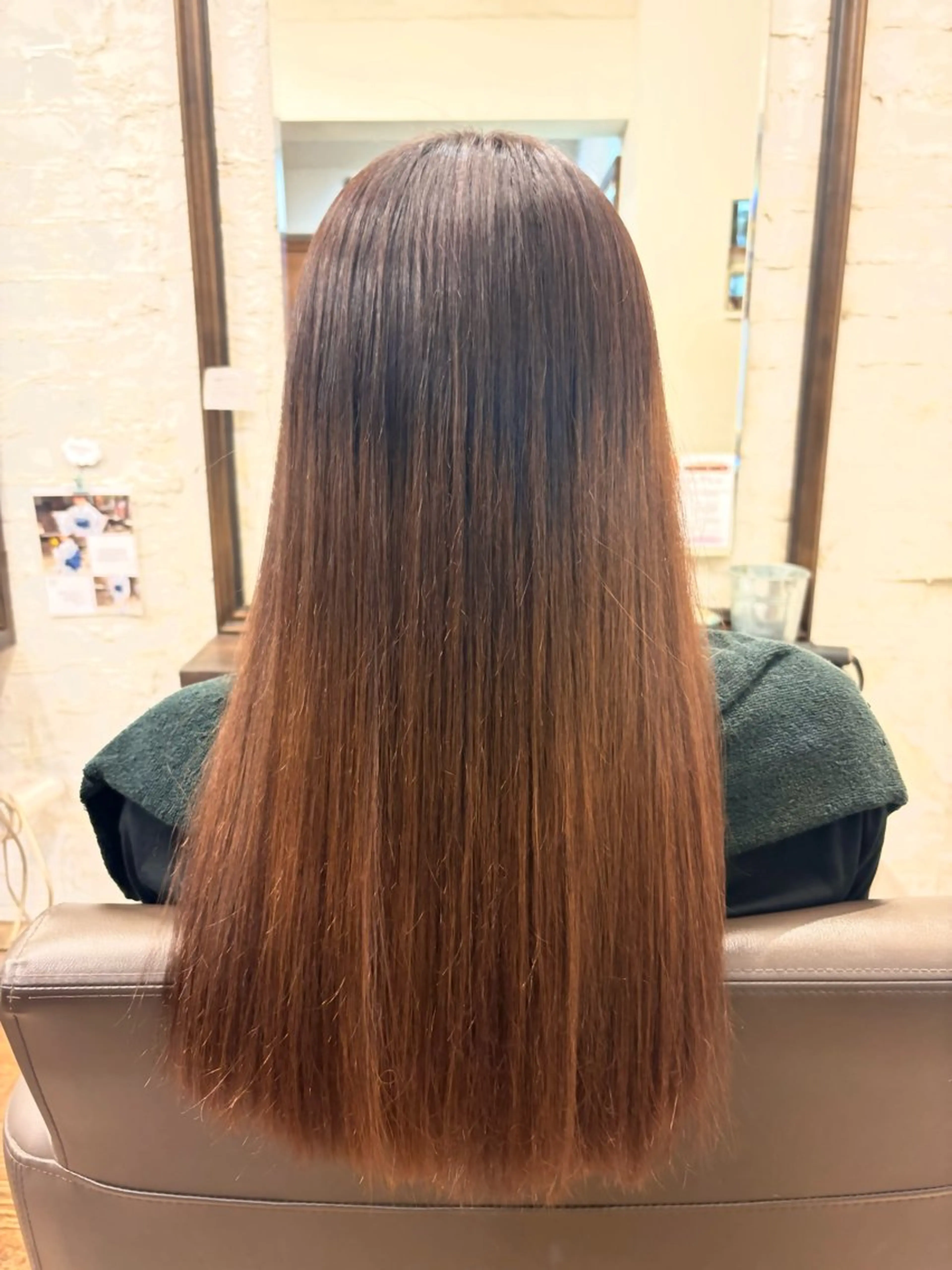 ロング ロング 縮毛矯正 縮毛矯正 ドレスヘアー(dress hair)所属・のづみ あかりのヘアスタイル