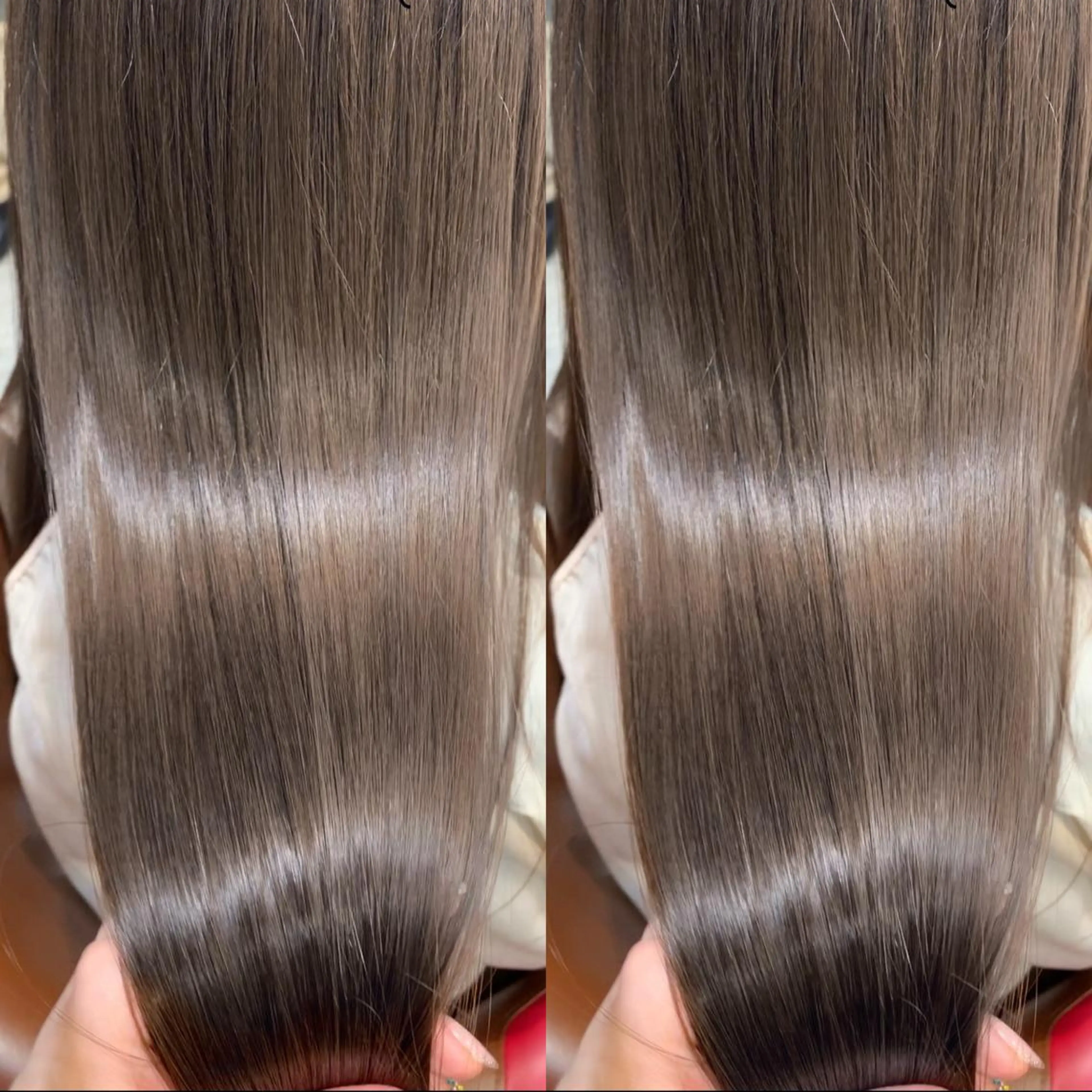 セミロング カラー 縮毛矯正/髪質改善/ 石橋代智のヘアスタイル