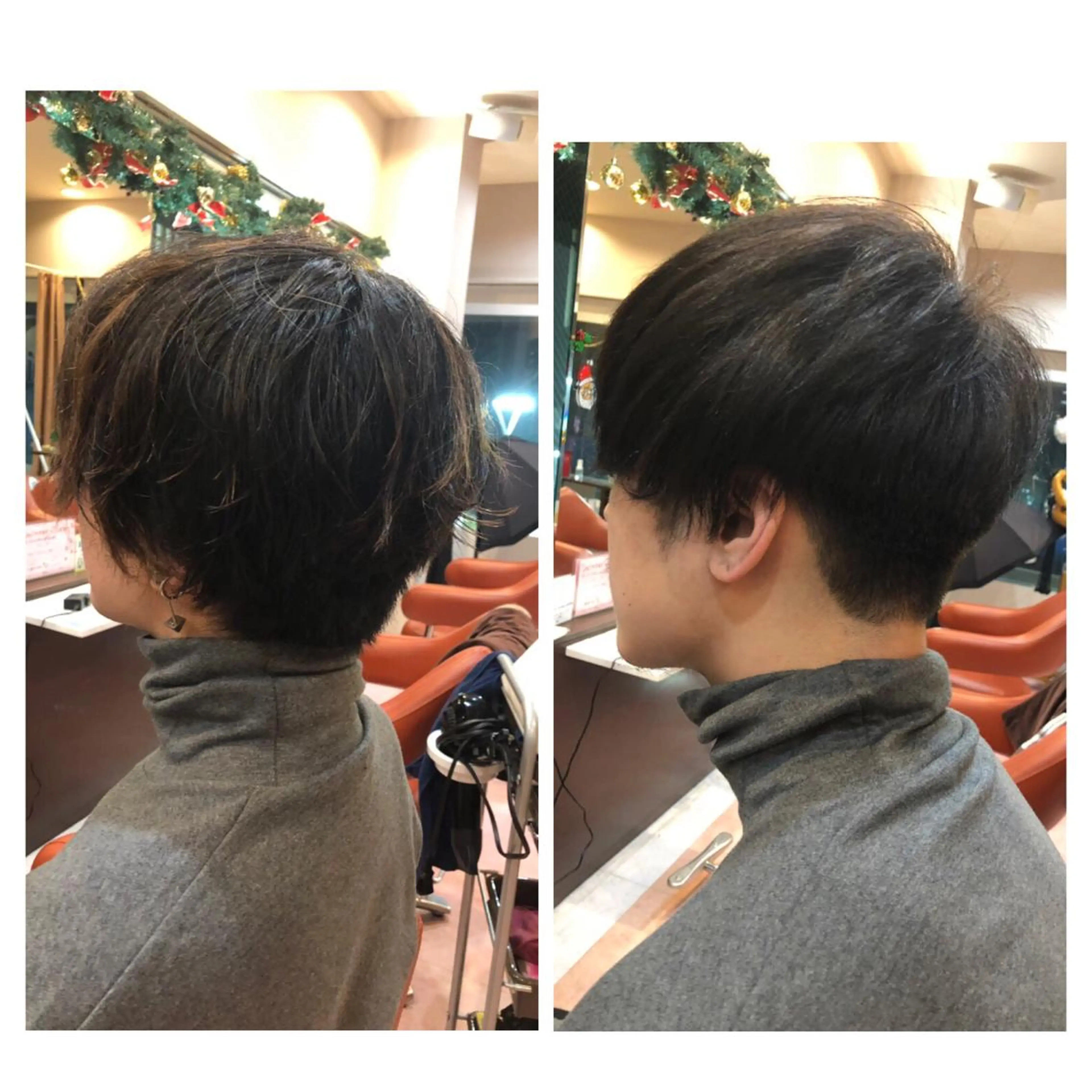 ショート アッシュ やまぐち まりんのヘアスタイル
