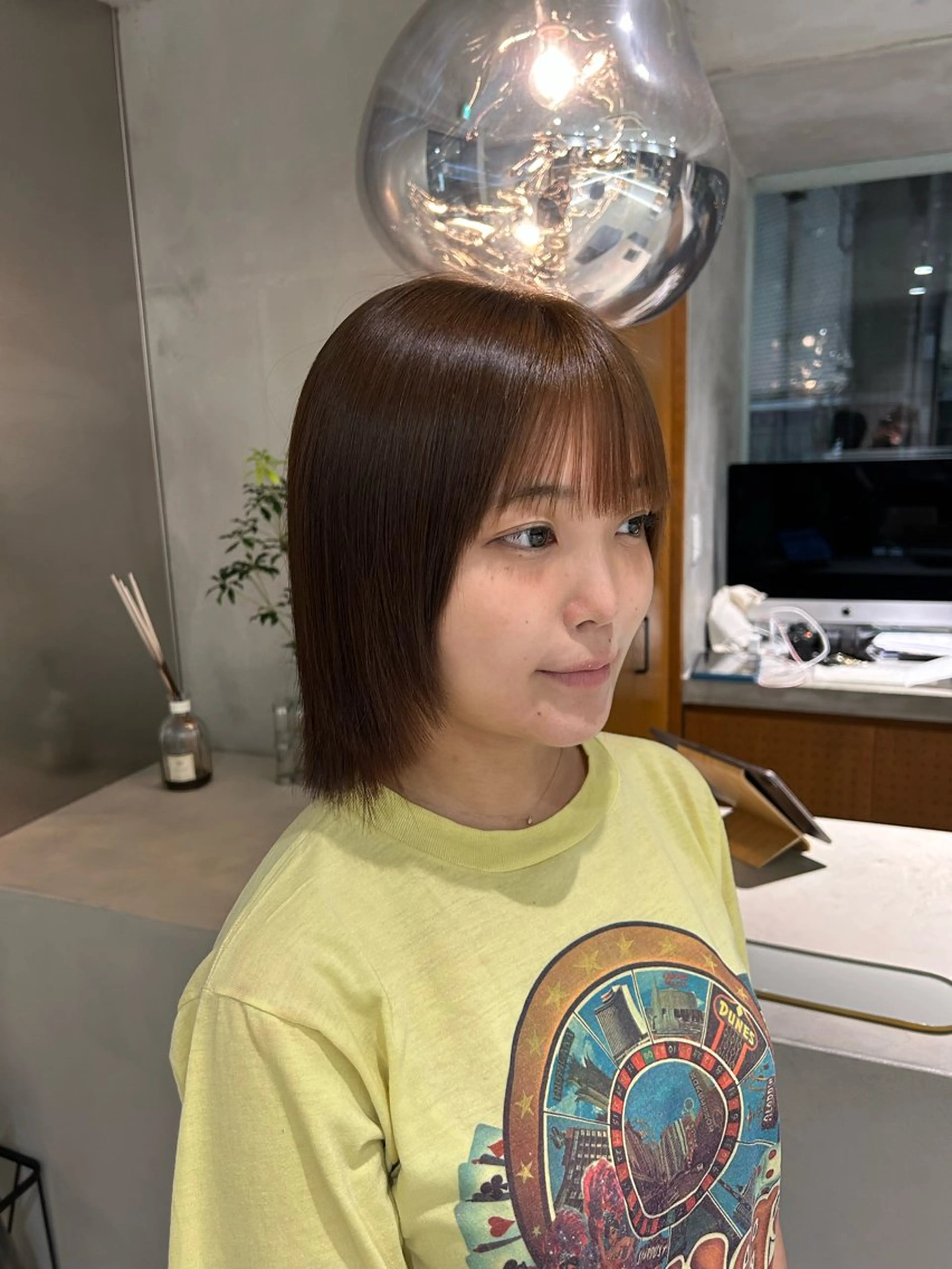 ショート 馬場 菜乃夏のヘアスタイル