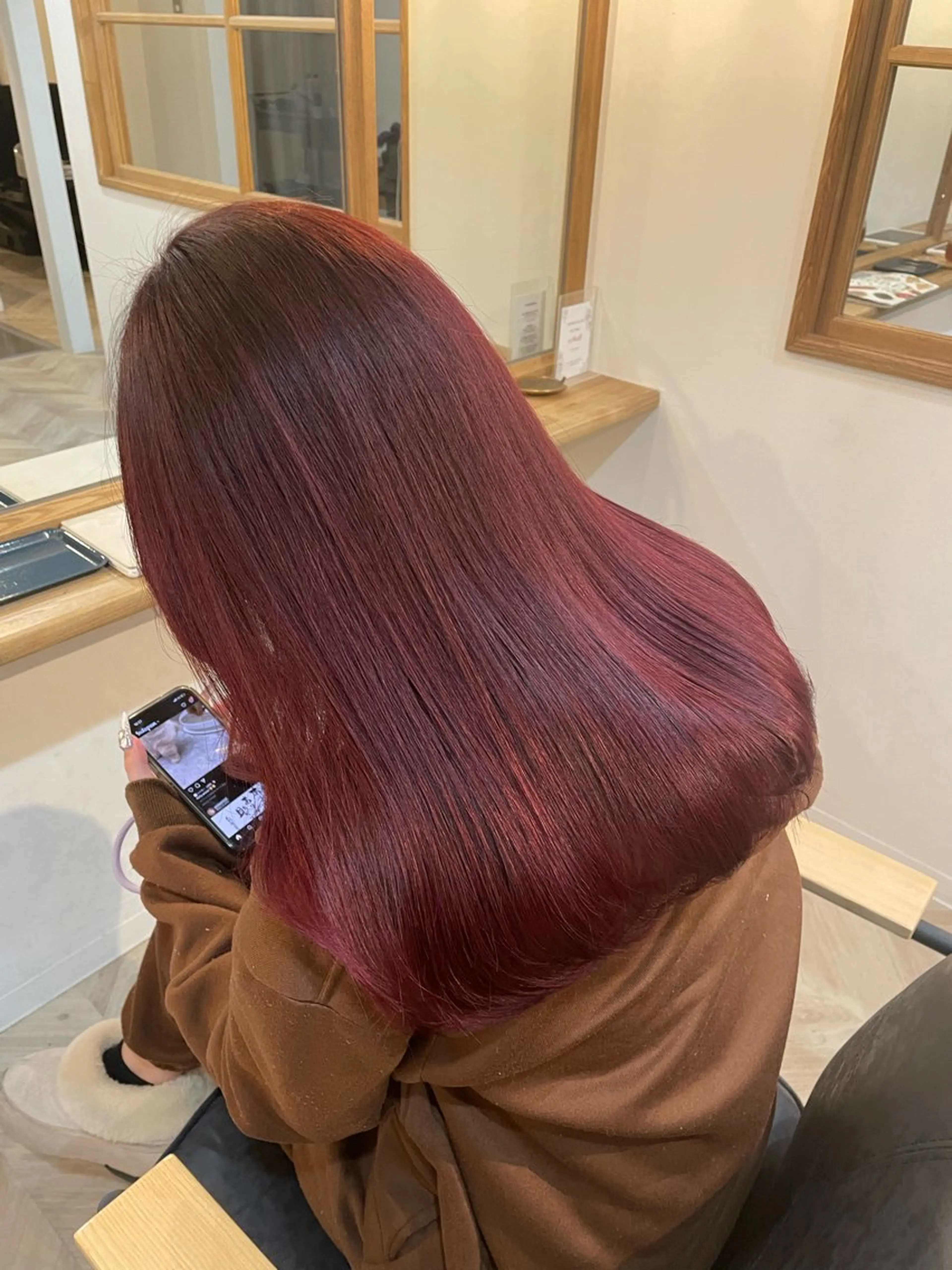 セミロング カラー ヘアカラー Matsubara asuka  ☪︎のヘアスタイル