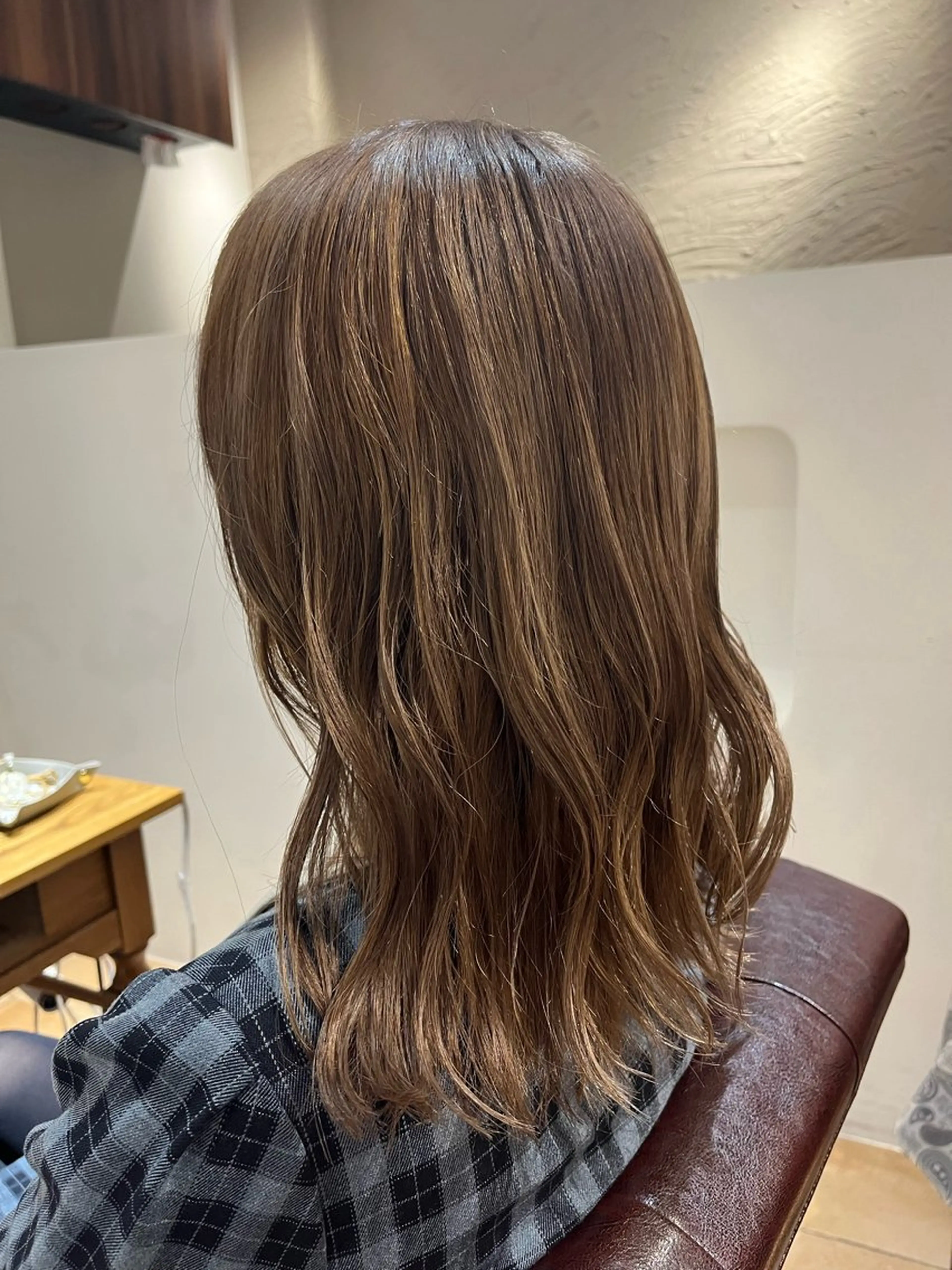ミディアム カラー ダブルカラー グレージュ ミルクティーグレージュ ヘアカラー 🌈透明感カラー🌈 🌟吉田祐介🌟のヘアスタイル