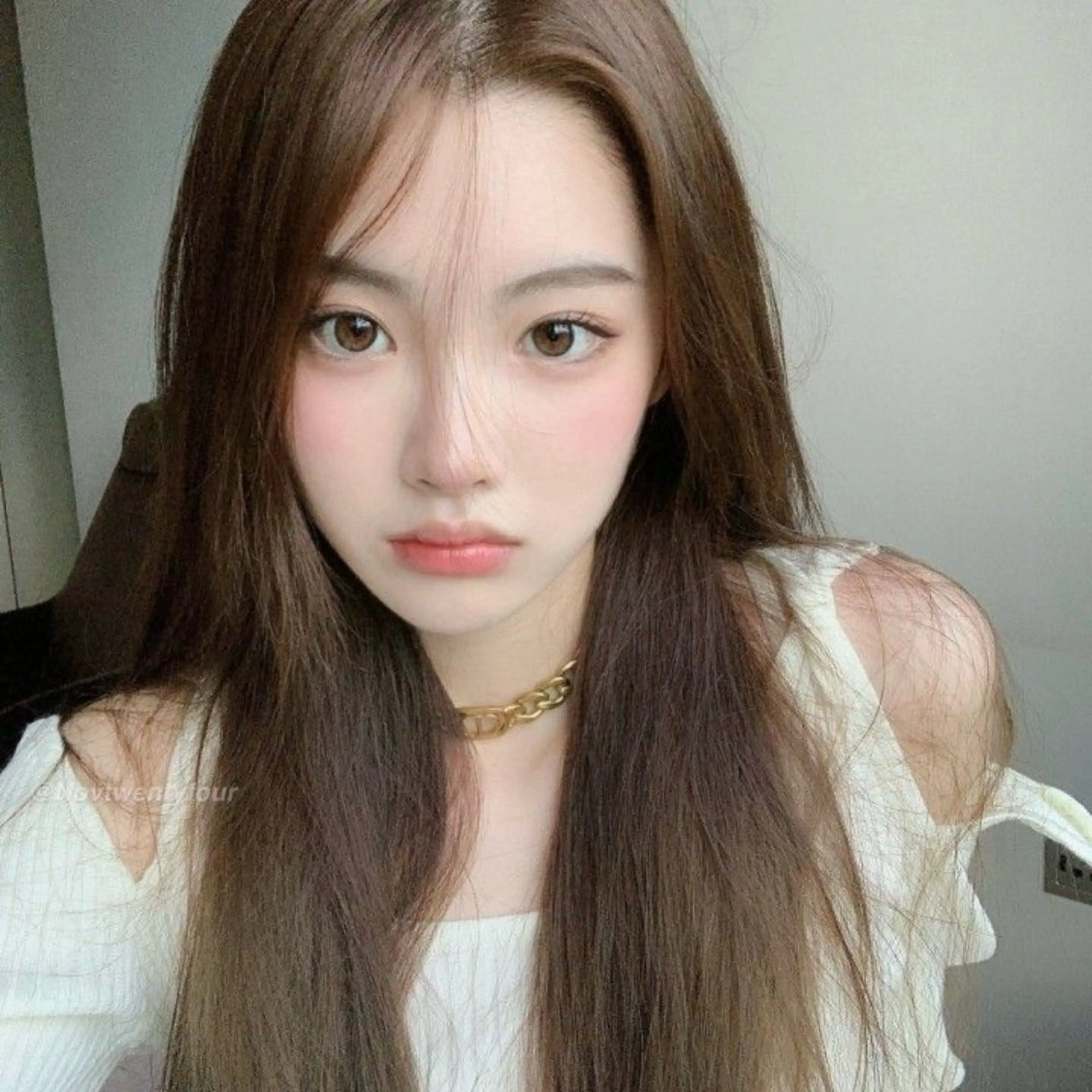 カラー 🤍ベージュ/透明感 韓国ヘア/まりん🤍のヘアスタイル