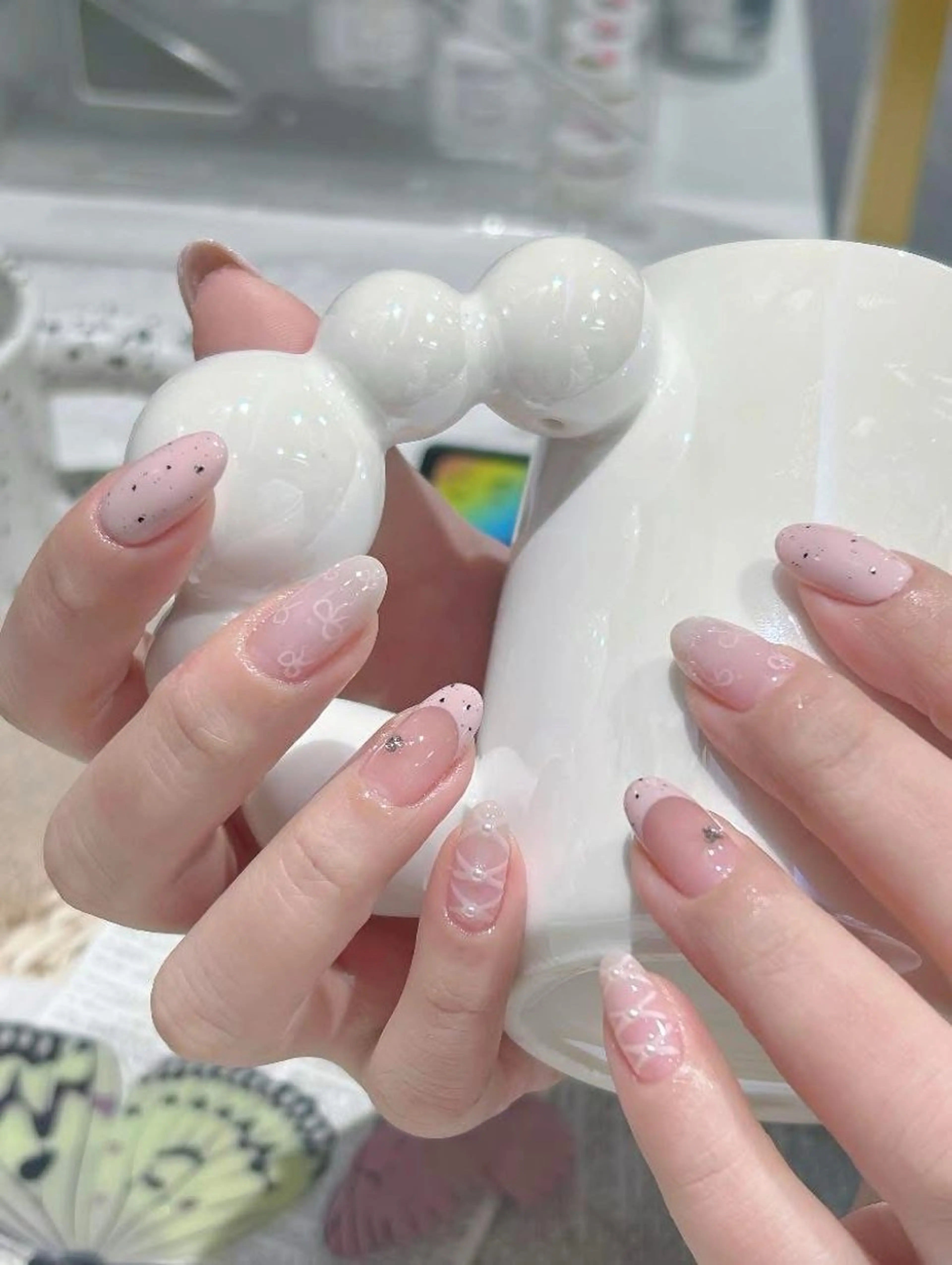 ネイル 韓国ネイル ワンホンネイル TAB Beauty Studioのネイルデザイン