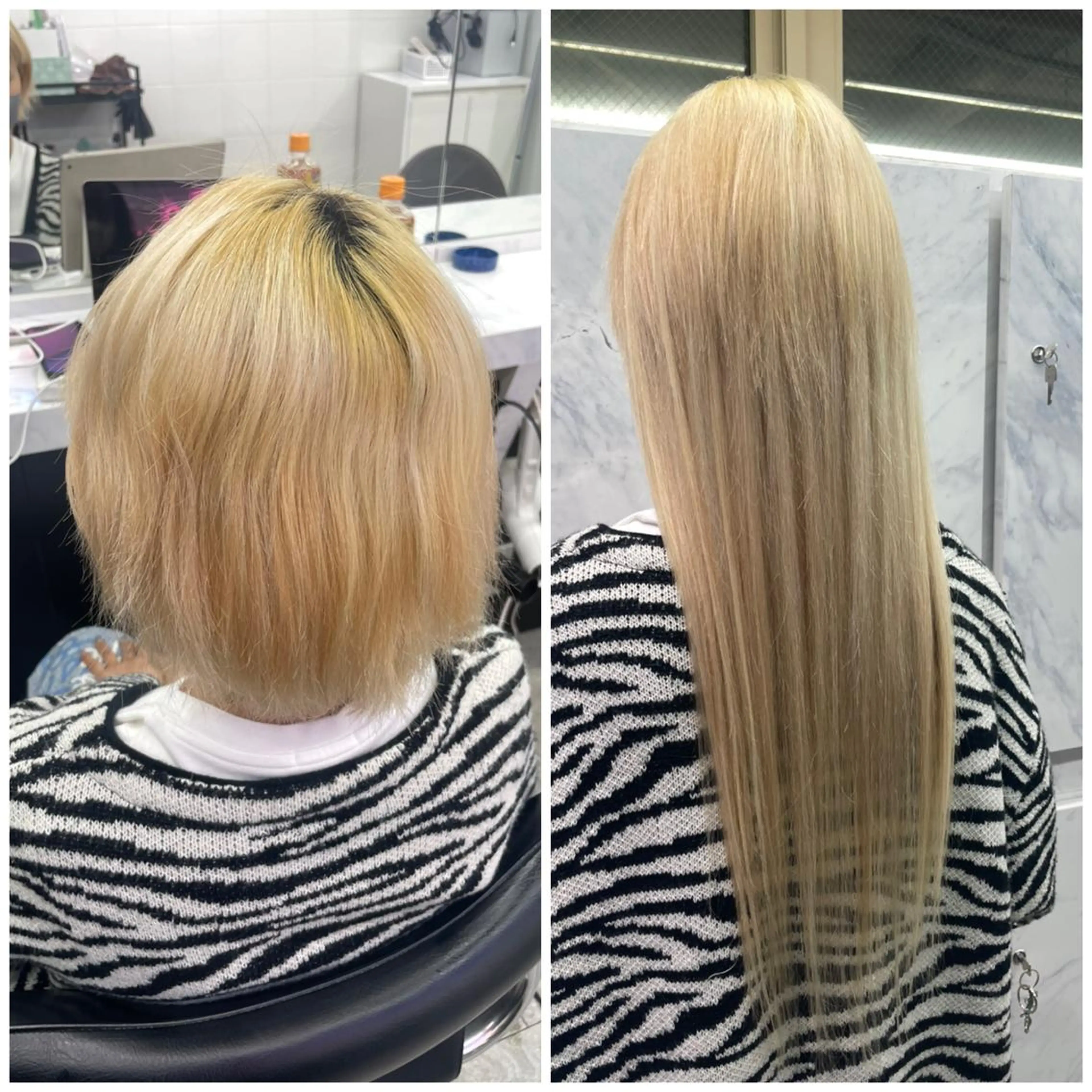 ロング プルエクステ エクステ ロング エクステ 🦋プルエクステ ARISA🦋のヘアスタイル