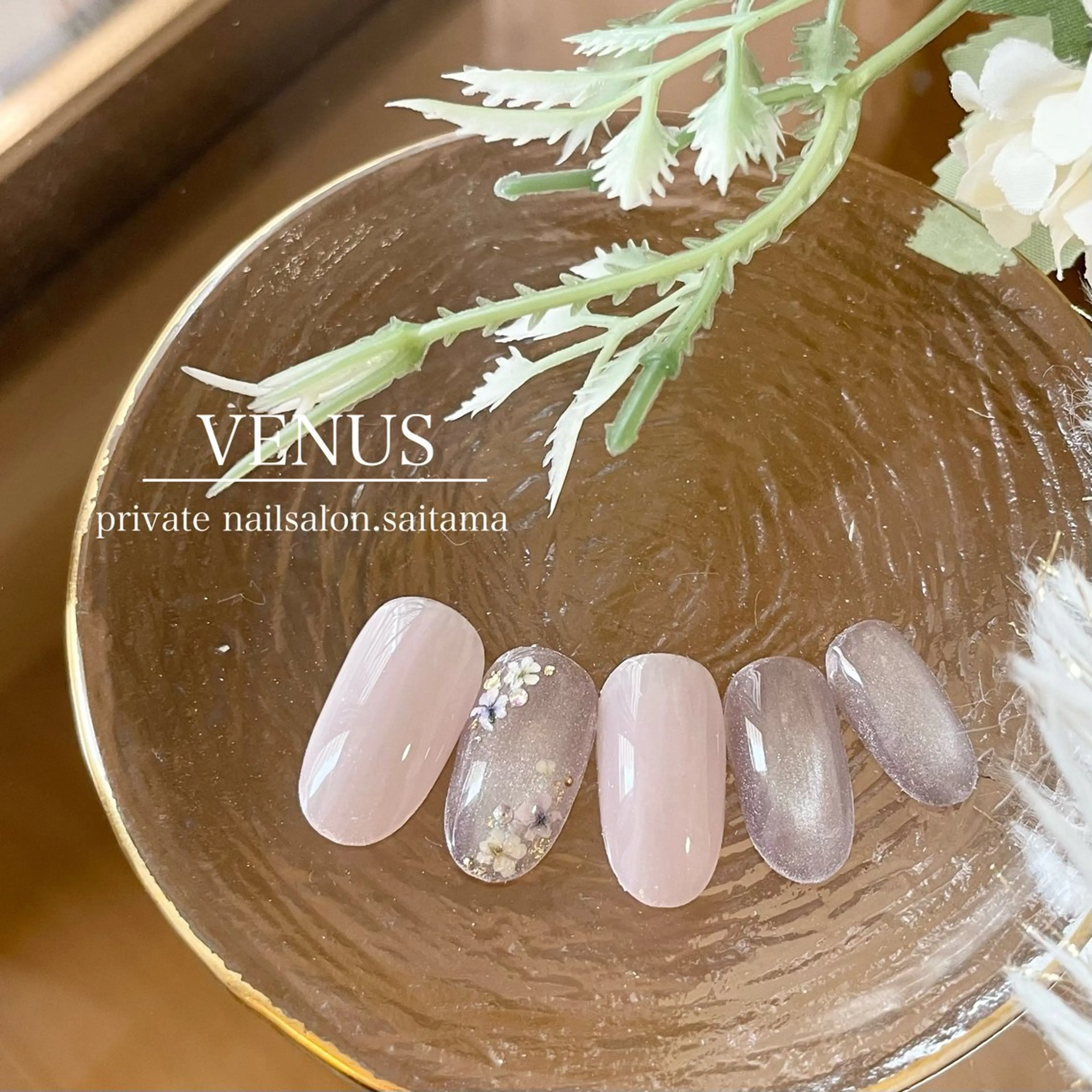 ネイル マグネットネイル ハンドネイル nailsalon VENUSのネイルデザイン