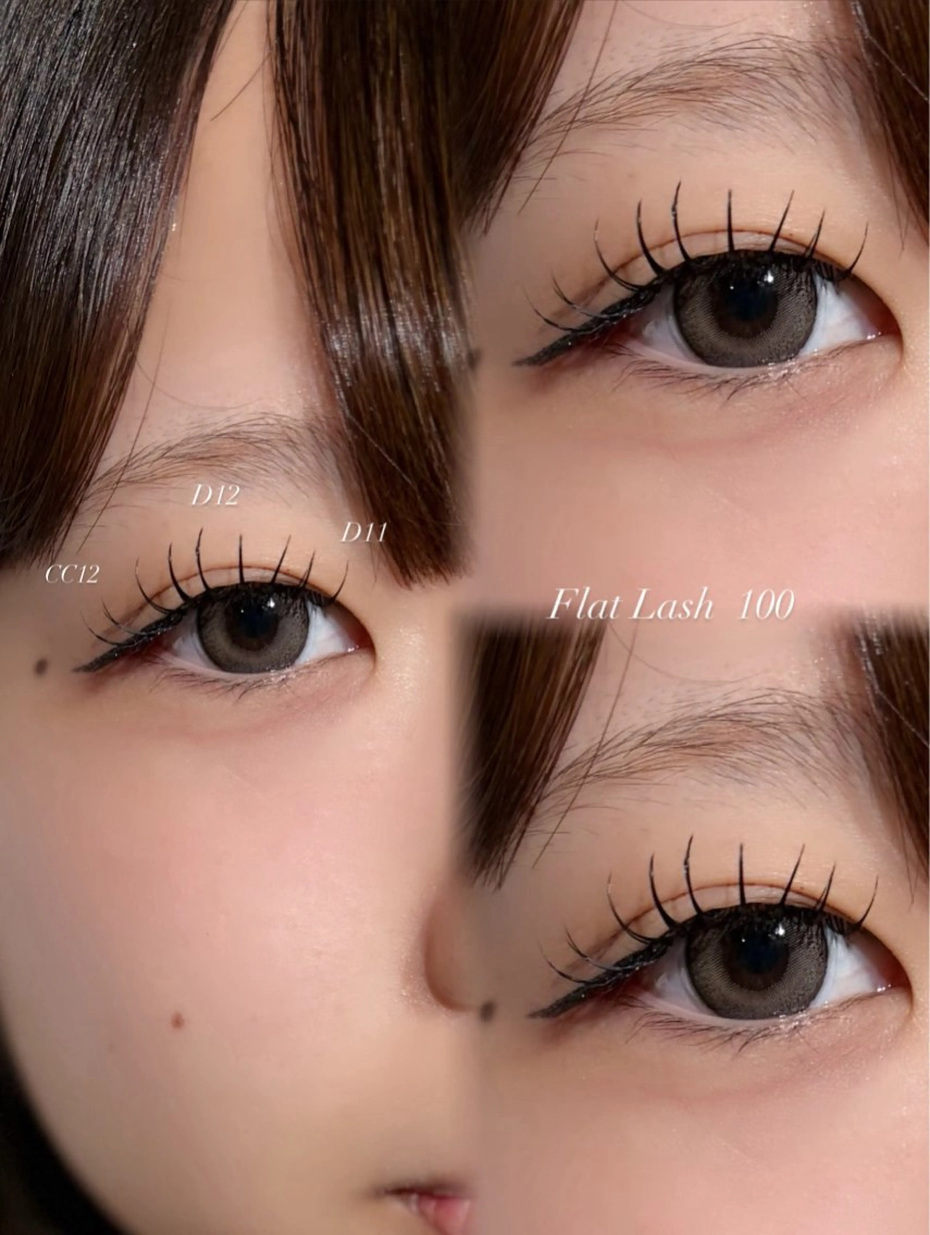 【初回1500円OFF‼️】【オフあり⭕️】フラットラッシュ100本 ♬.*゚の写真